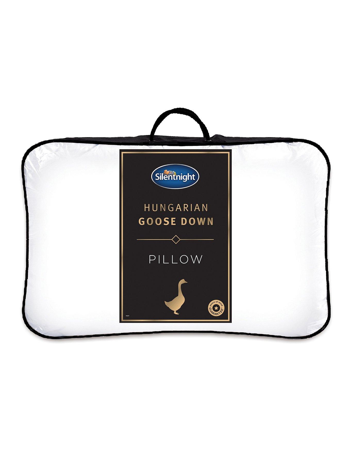 Product photograph of Silentnight Silentnight Ultimate Luxury Hungarian Goose Feather Amp Down Pillow from very.co.uk