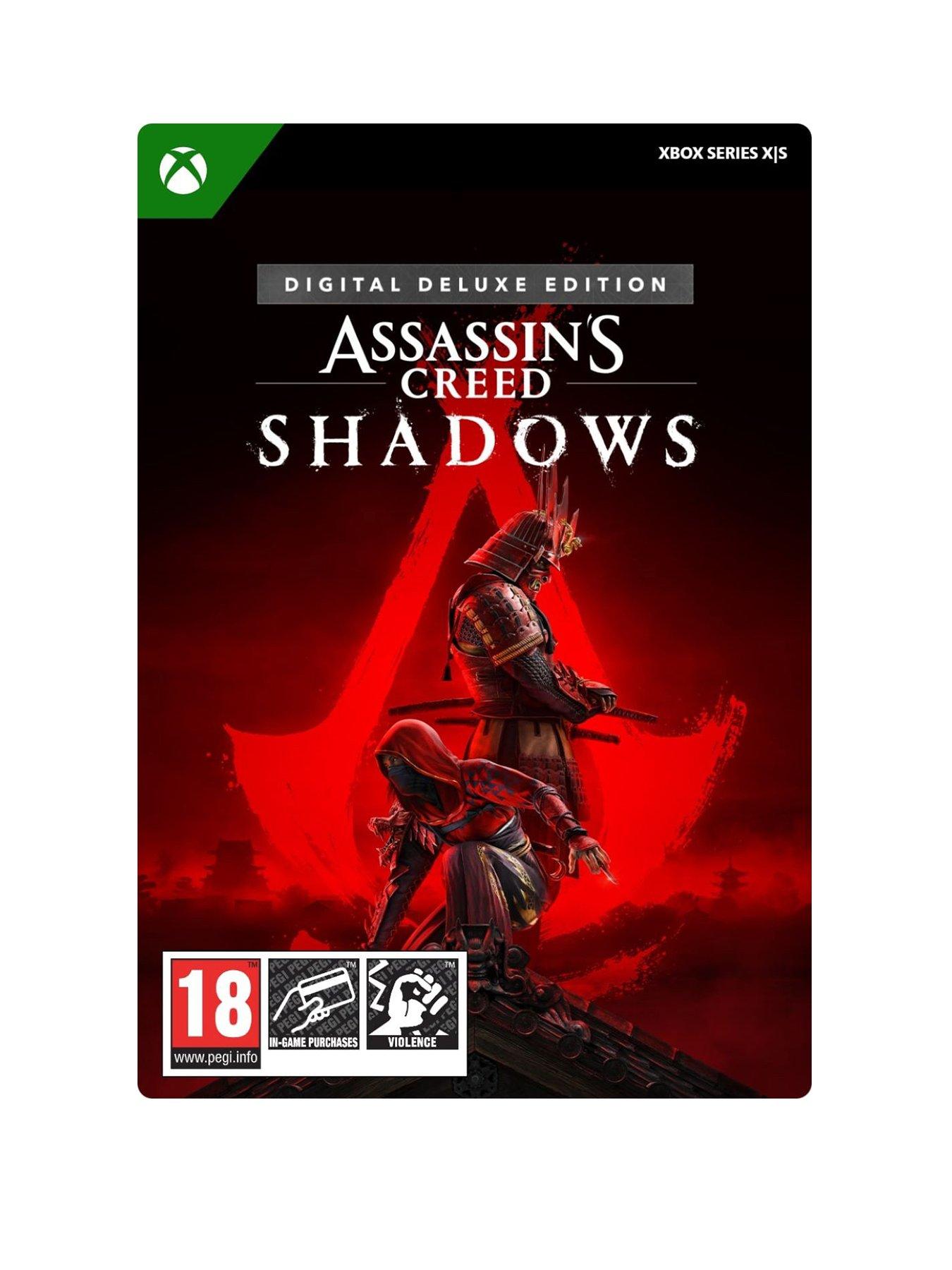 Xbox Assassin's Creed Shadows: Deluxe Edition (Digital Download) for Xbox Series X/S