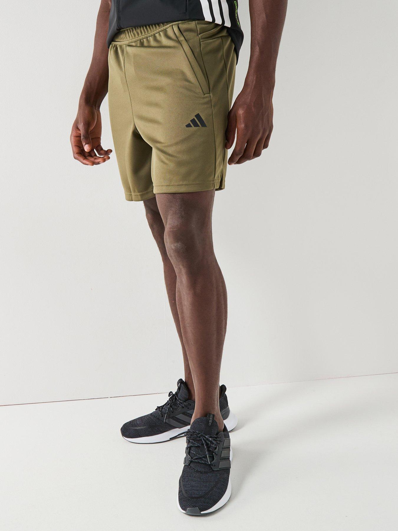 Adidas Mens Training Essentials All Set Shorts - Khaki