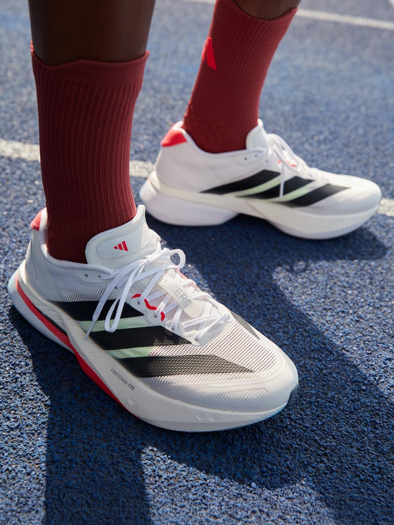 undefined Mens Running Adizero Boston 13 Trainers - White