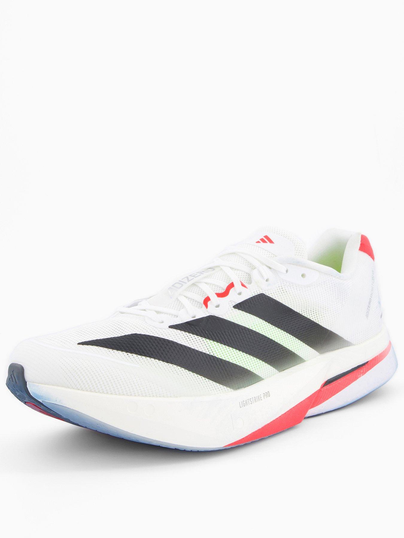 undefined Mens Running Adizero Boston 13 Trainers - White