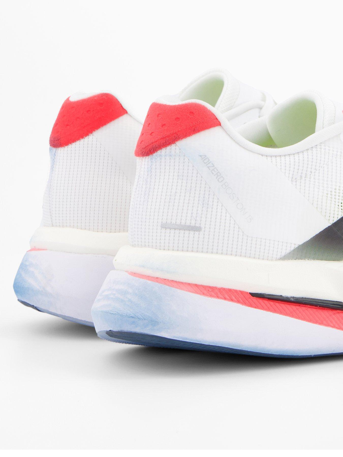 adidas Mens Running Adizero Boston 13 Trainers White Very