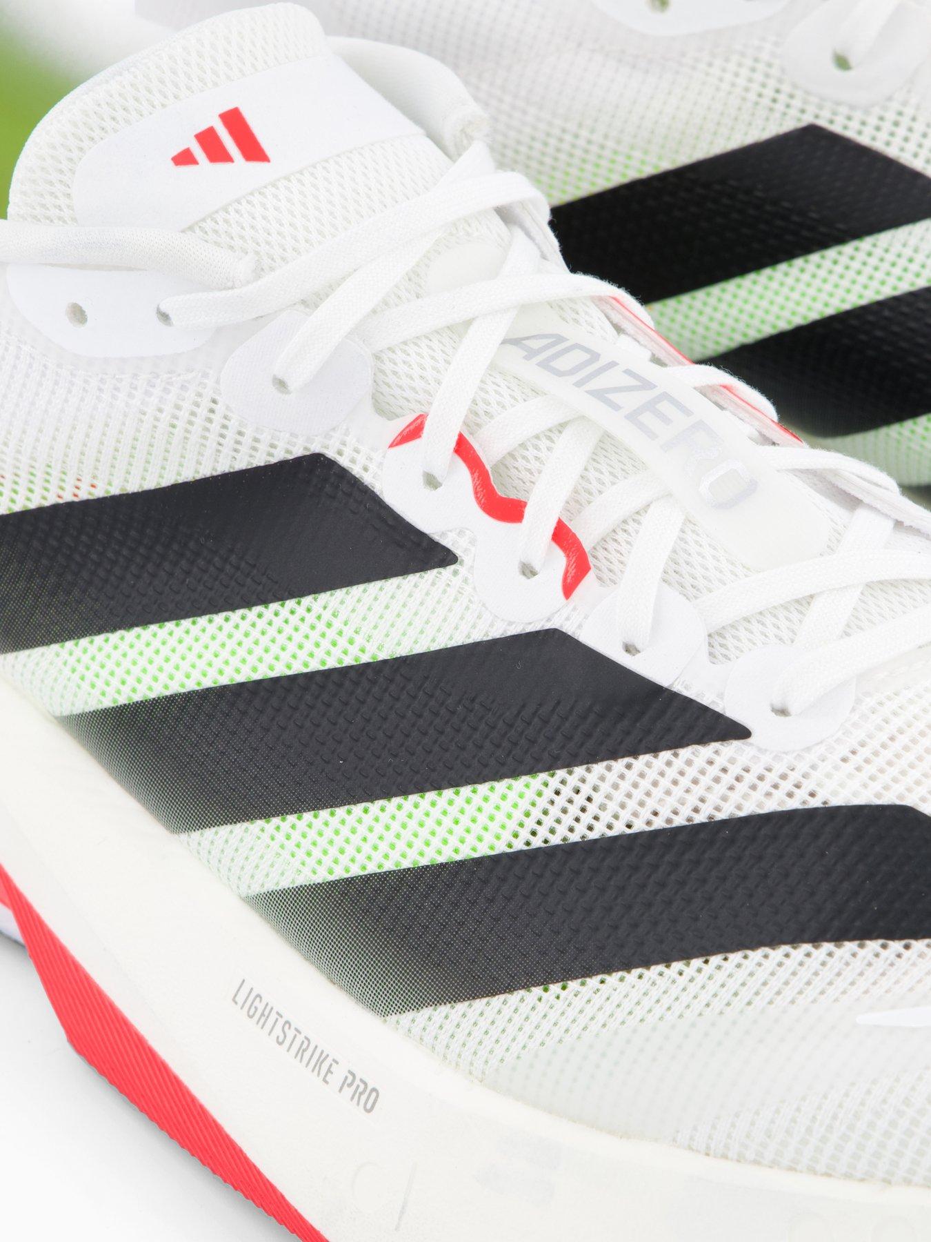 adidas Mens Running Adizero Boston 13 Trainers White Very