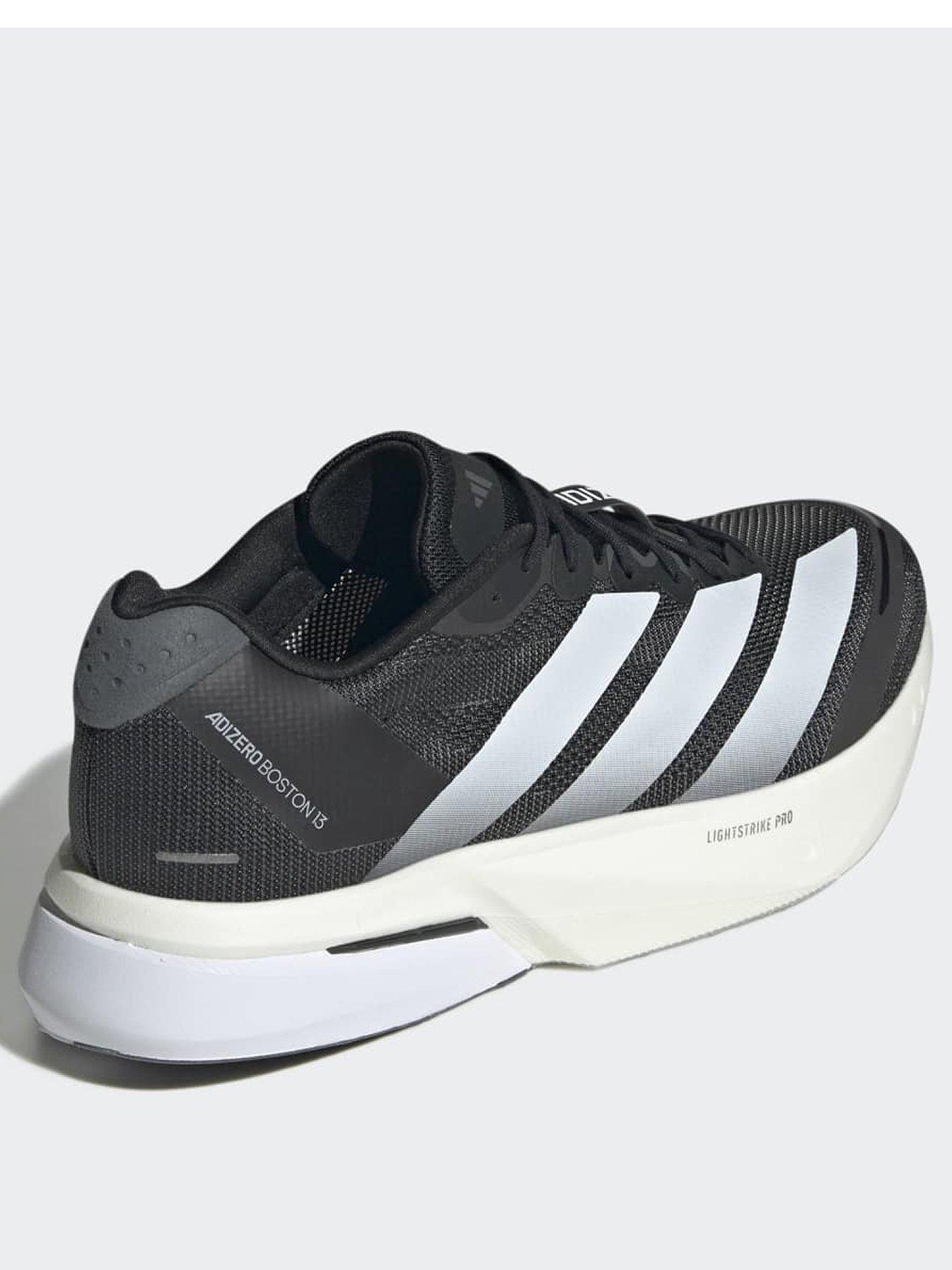 adidas Mens Running Adizero Boston 13 Trainers - Black | Very