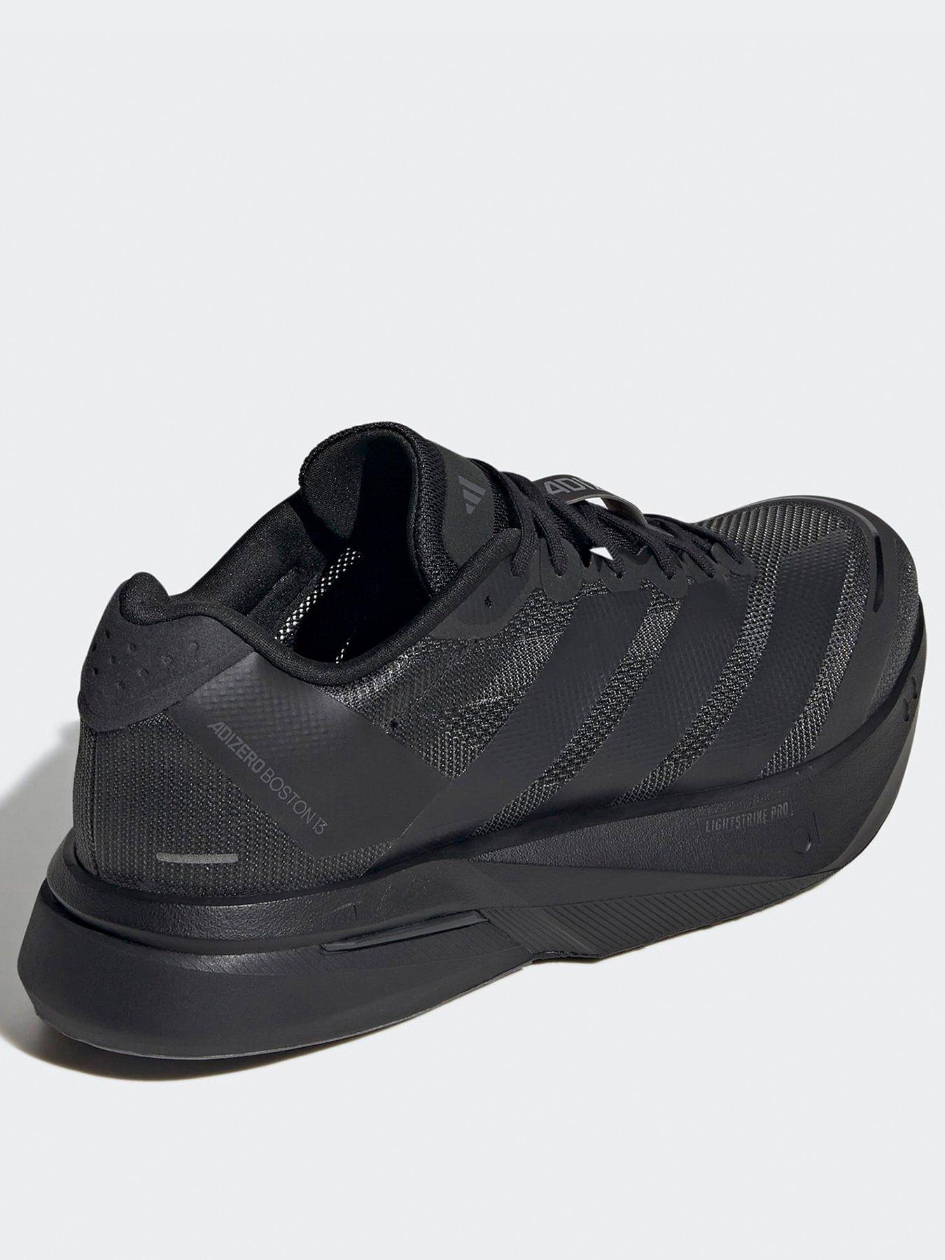 adidas Mens Running Adizero Boston 13 Trainers Black Very