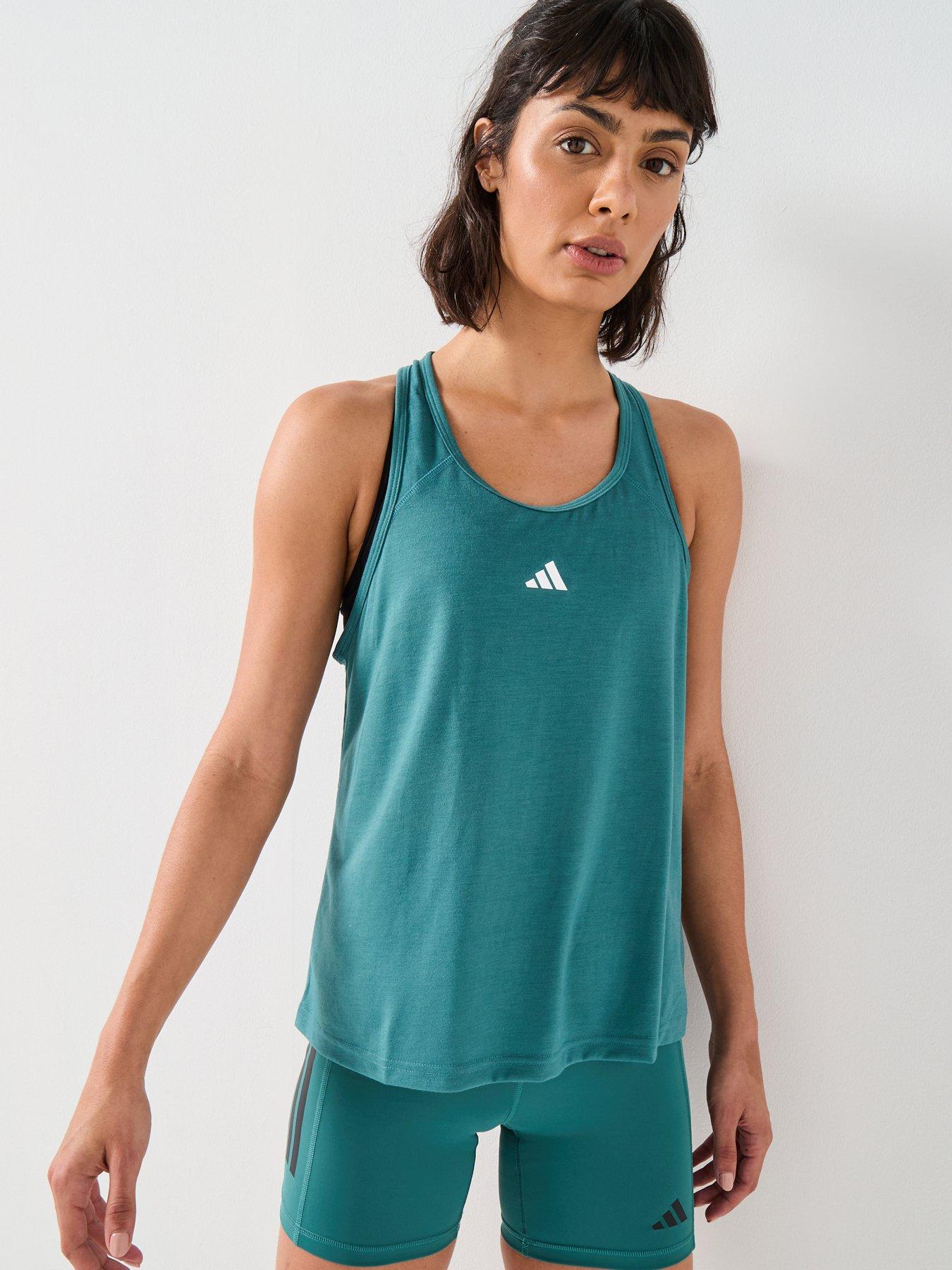 adidas Womens Training Essentials Tank - Green