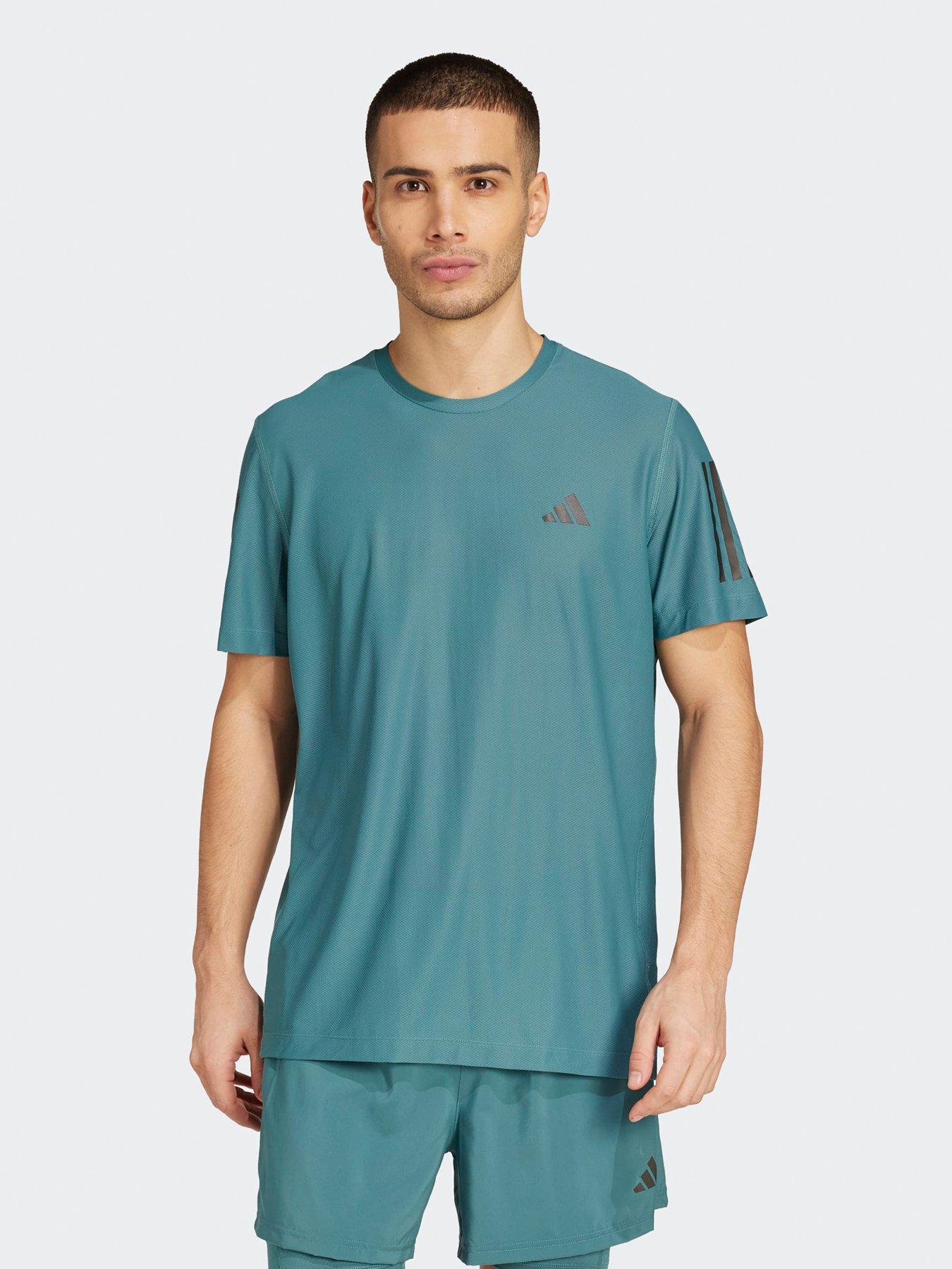 undefined Mens Running Own The Run T-shirt - Green