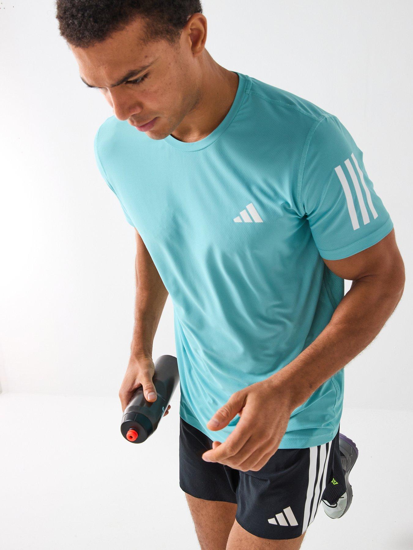 adidas Mens Running Own The Run T-Shirt - Green