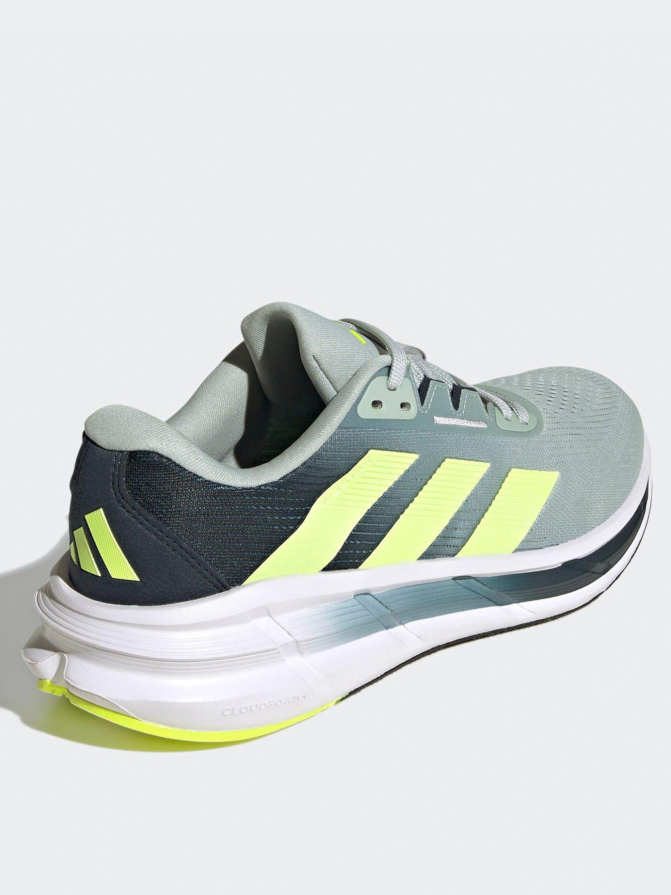 adidas Mens Running Questar 3 Trainers - Silver | Very