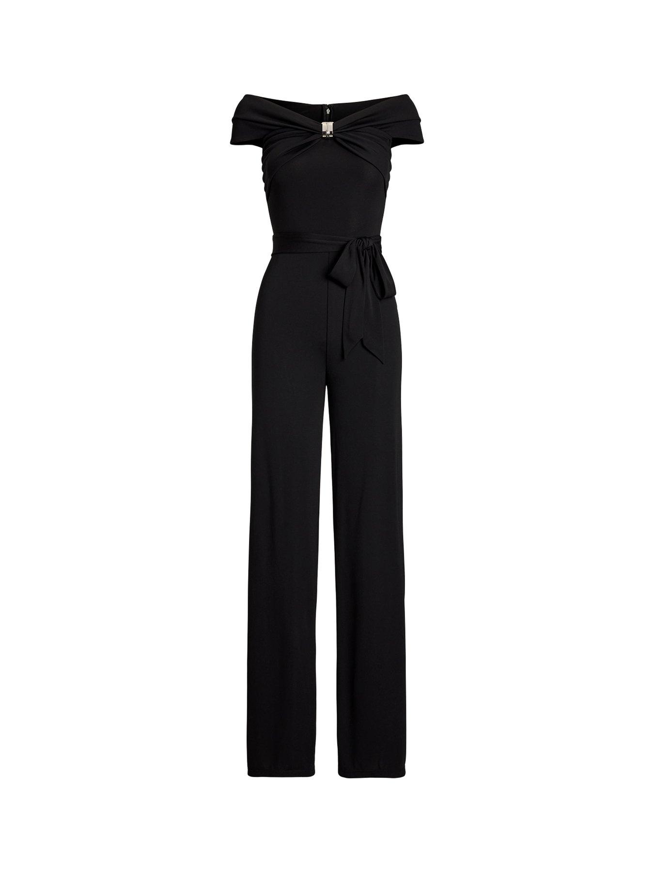 Image 5 of 5 of Lauren by Ralph Lauren Dashna Jumpsuit - Black