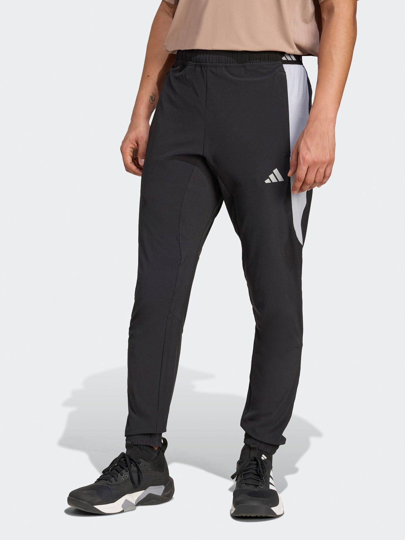 adidas Mens Training Tech Pants - Black