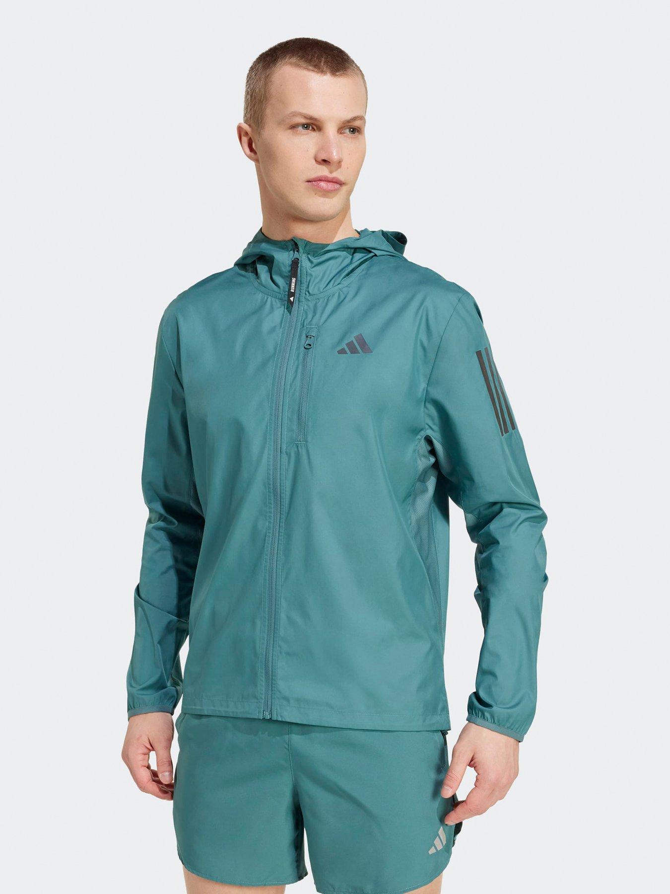undefined Mens Running Own The Run Jacket - Green