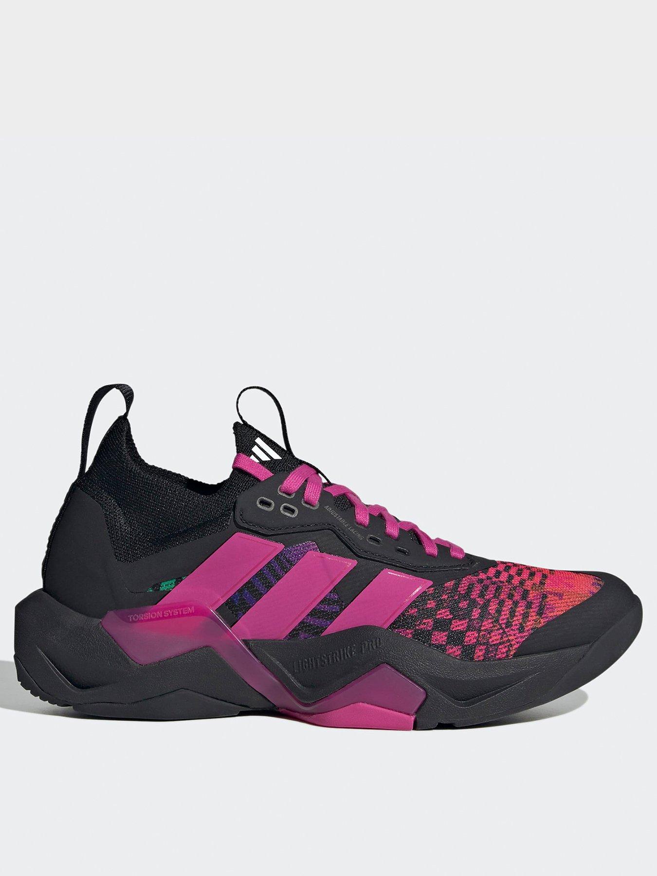 adidas Womens Training Rapidmove Adv 2 Jeremy Scott Trainers - Black/Pink