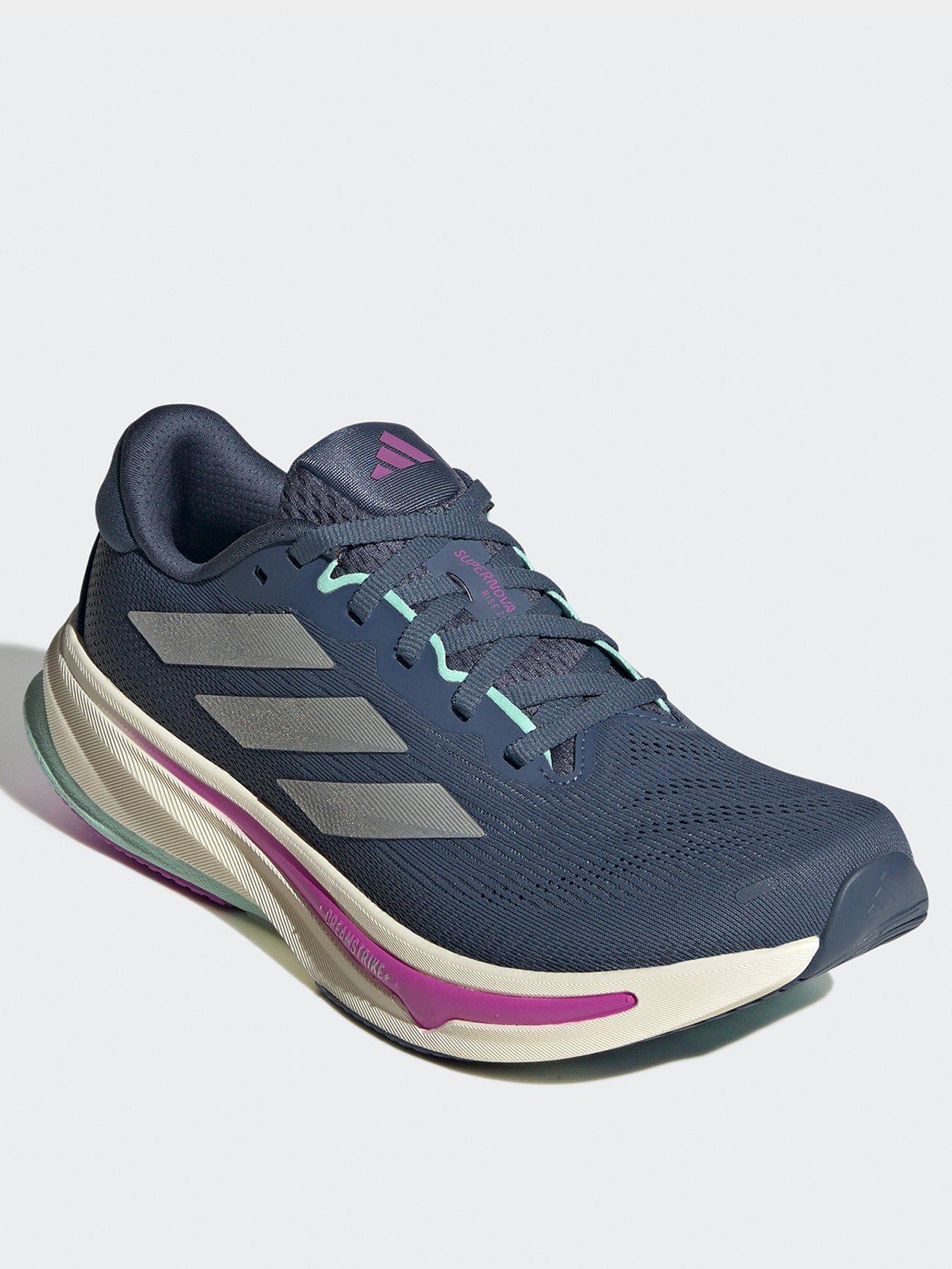 Image 2 of 7 of adidas Womens Running Supernova Rise 2 Trainers - Navy