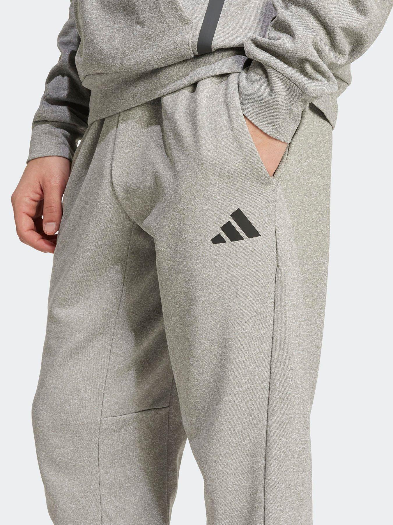 adidas Mens Training Game & Go 3 Bar Pants - Grey | Very