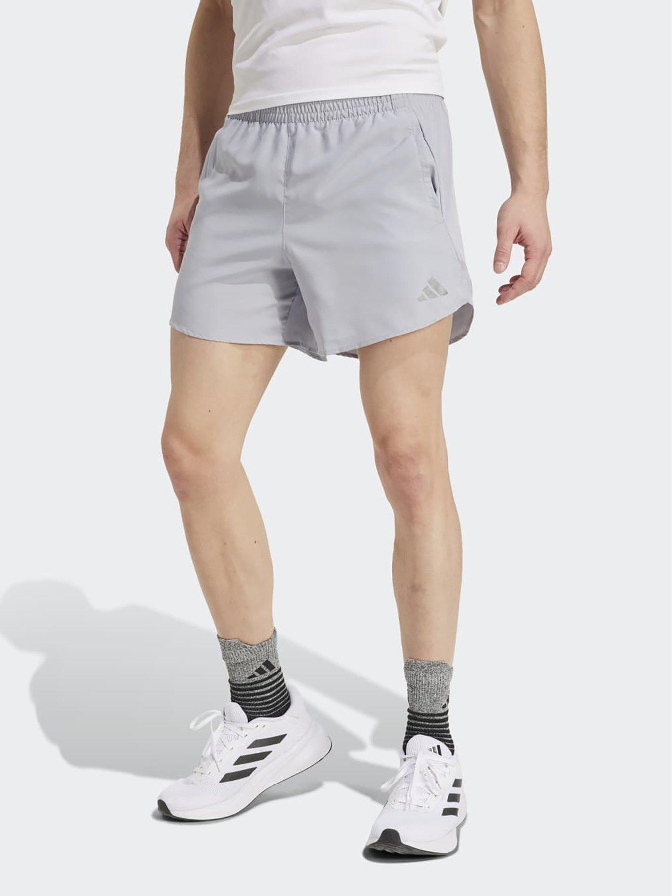 undefined Mens Running Run It 7Inch Shorts - Silver