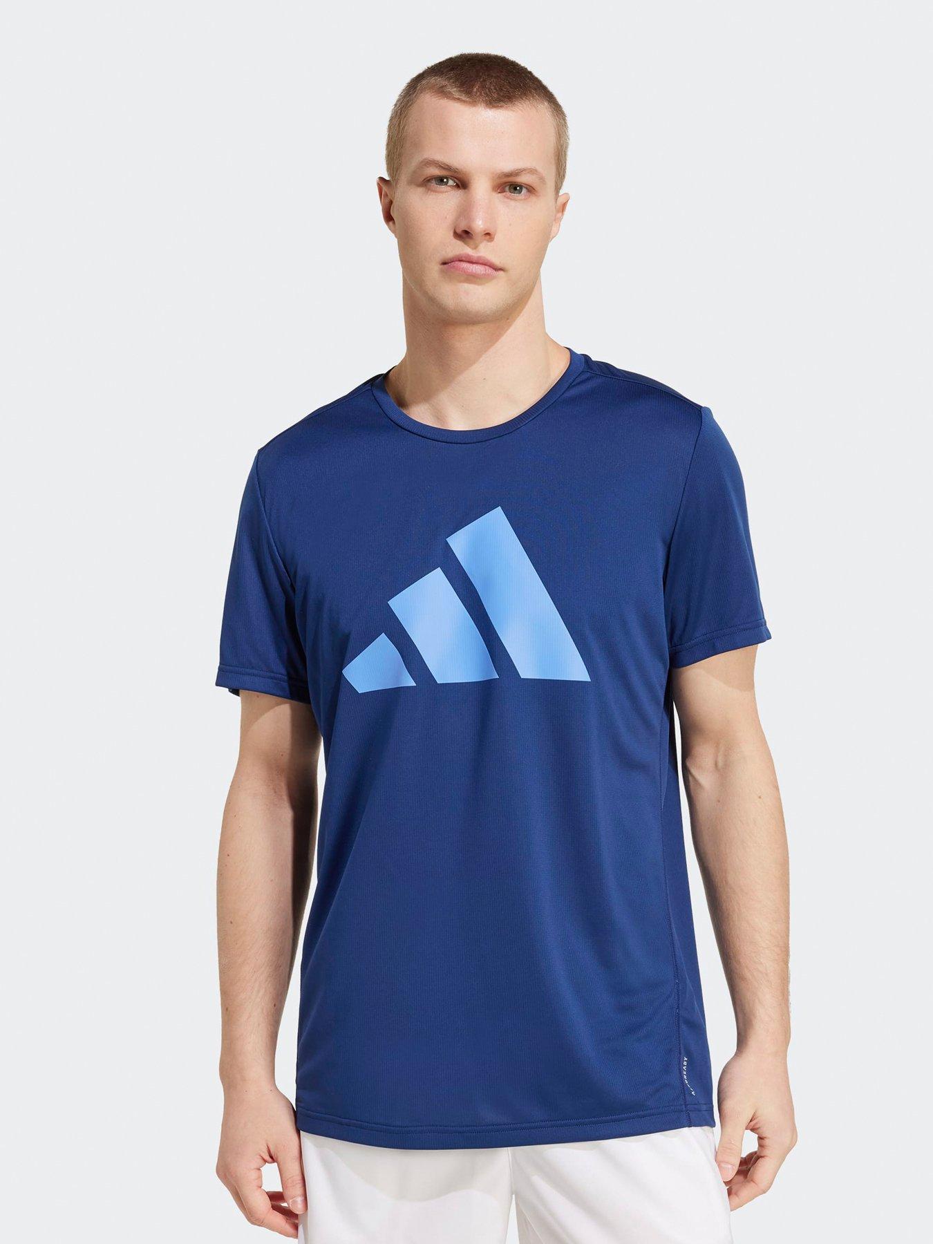 undefined Mens Running Run It T-Shirt - Blue