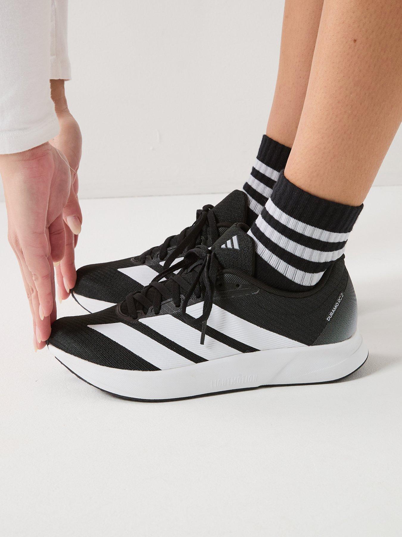 adidas Womens Running Duramo Rc2 Trainers - Black/White | Very
