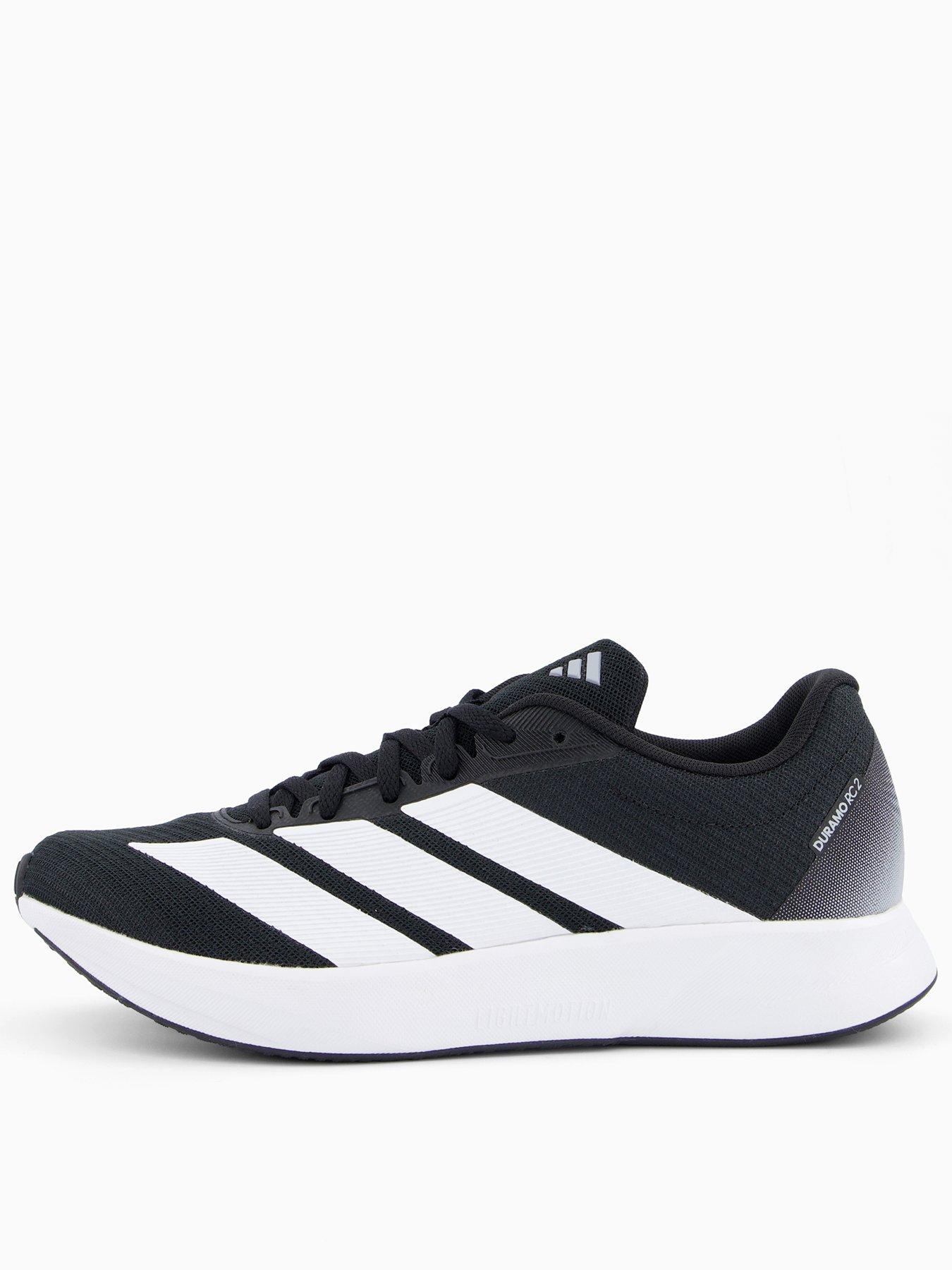 undefined Womens Running Duramo Rc2 Trainers - Black/White