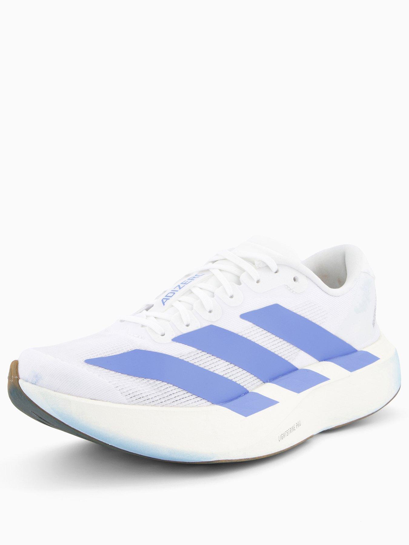 Image 2 of 7 of adidas Womens Running Adizero Evo Sl Trainers - Blue/White
