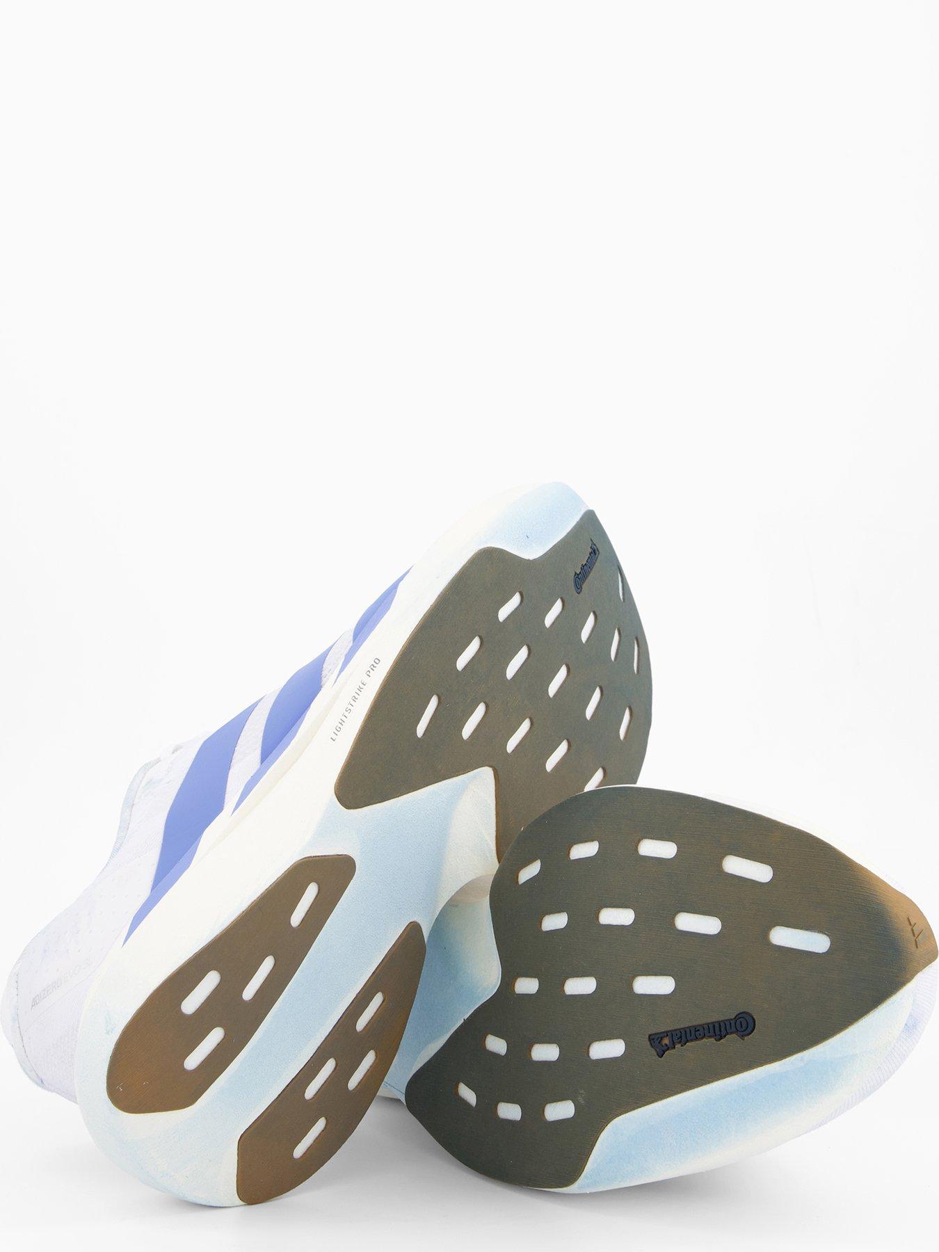 Image 4 of 7 of adidas Womens Running Adizero Evo Sl Trainers - Blue/White