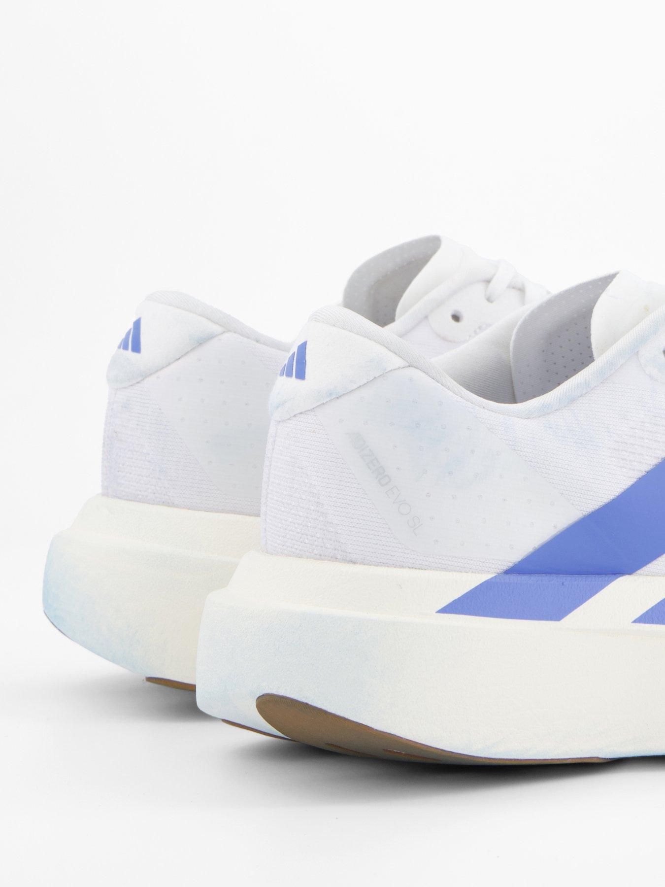 Image 6 of 7 of adidas Womens Running Adizero Evo Sl Trainers - Blue/White
