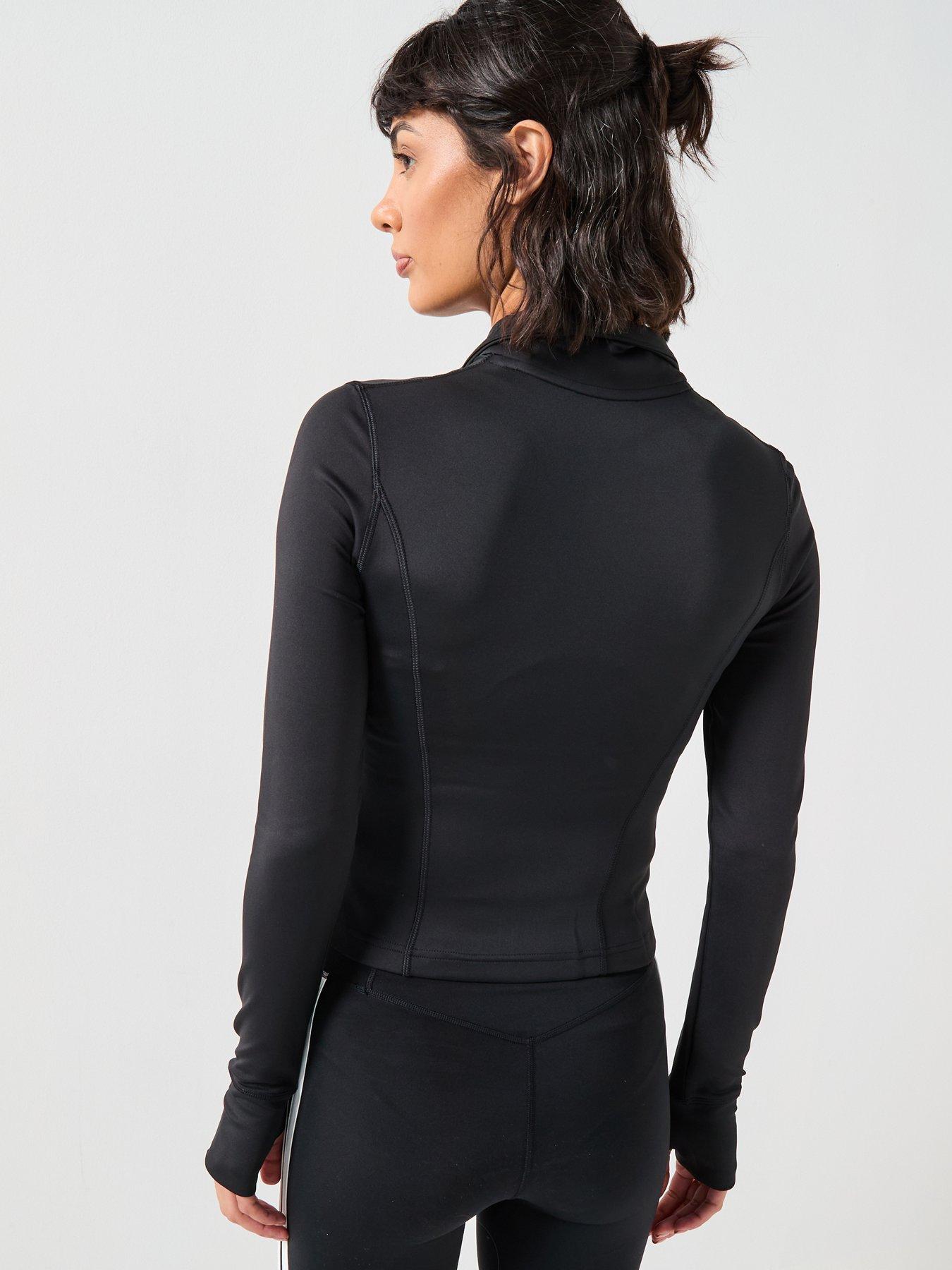 Image 2 of 6 of adidas Womens Training Optime Essentials Jacket - Black