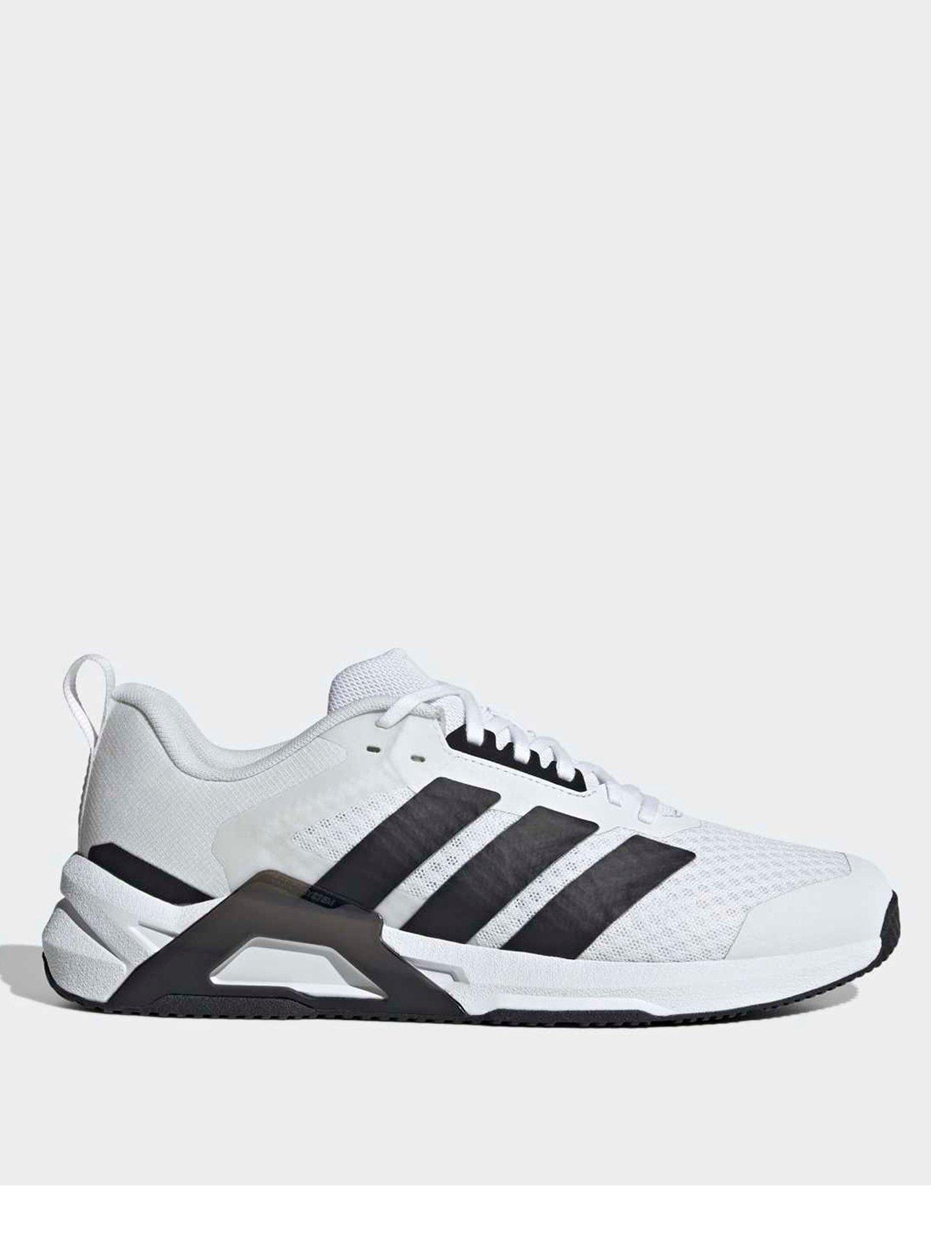 adidas Mens Training Dropset Control Trainers, Ftwwht/Cblack/Lucred, Size 7, Men