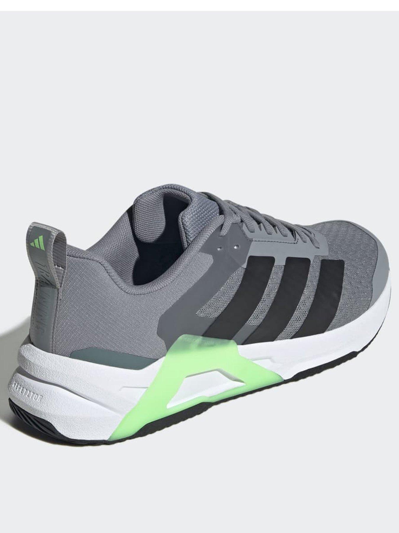 adidas Mens Training Dropset Control Trainers - Grey | Very