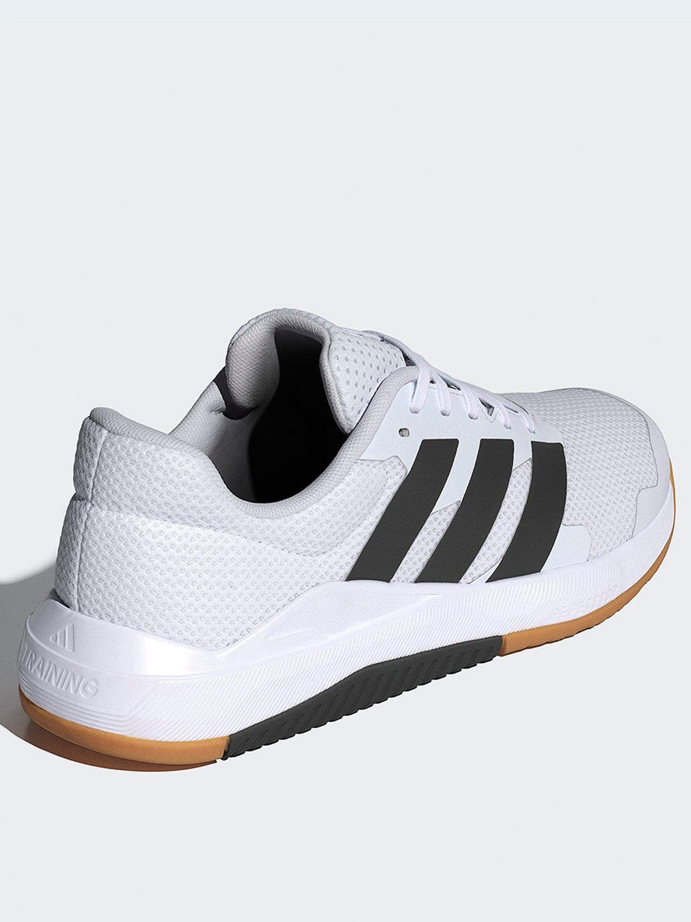 Image 3 of 7 of adidas Mens Training Dropset Base Trainers - White
