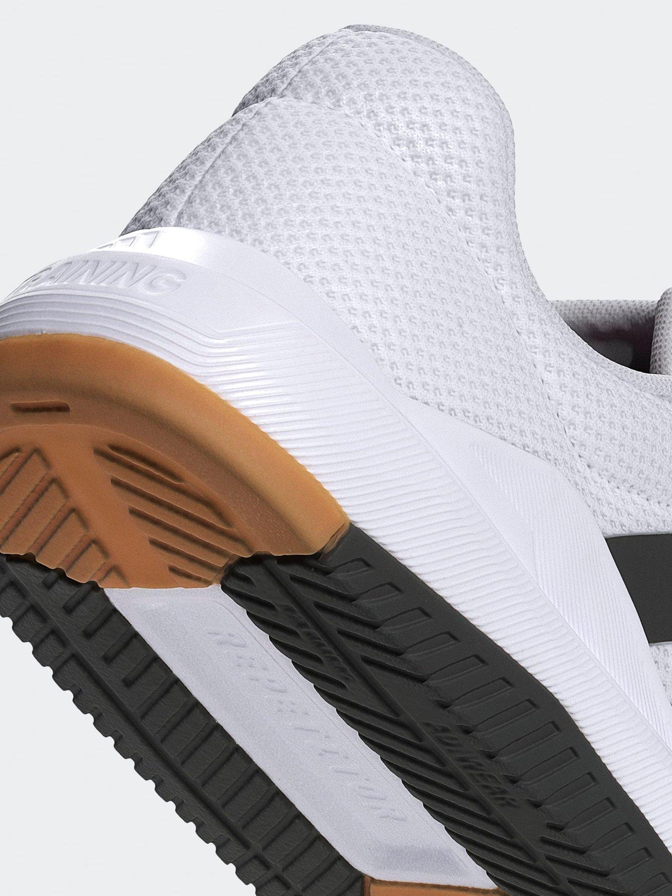 Image 7 of 7 of adidas Mens Training Dropset Base Trainers - White