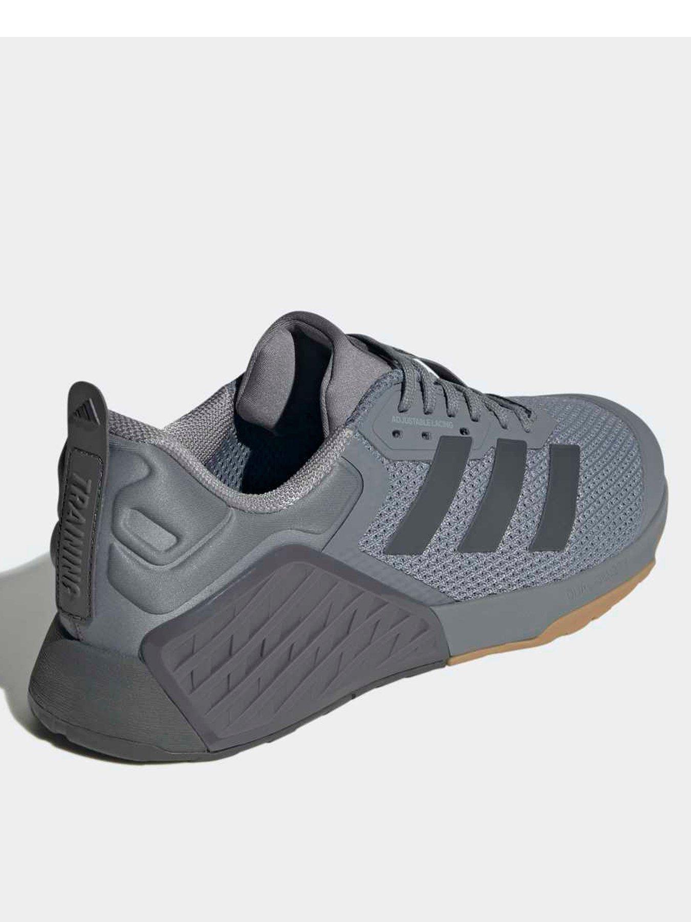 adidas Mens Training Dropset 3 Trainers - Grey | Very