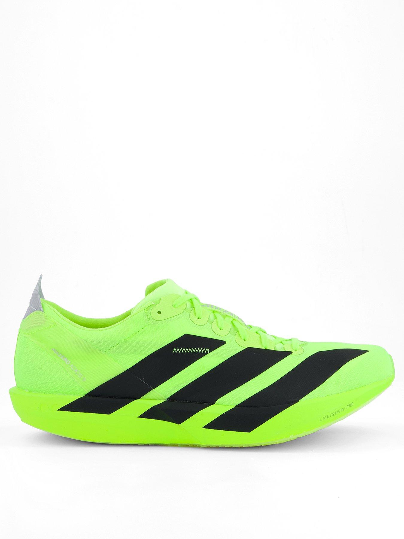 undefined Mens Running Adizero Adios 9 Trainers - Yellow