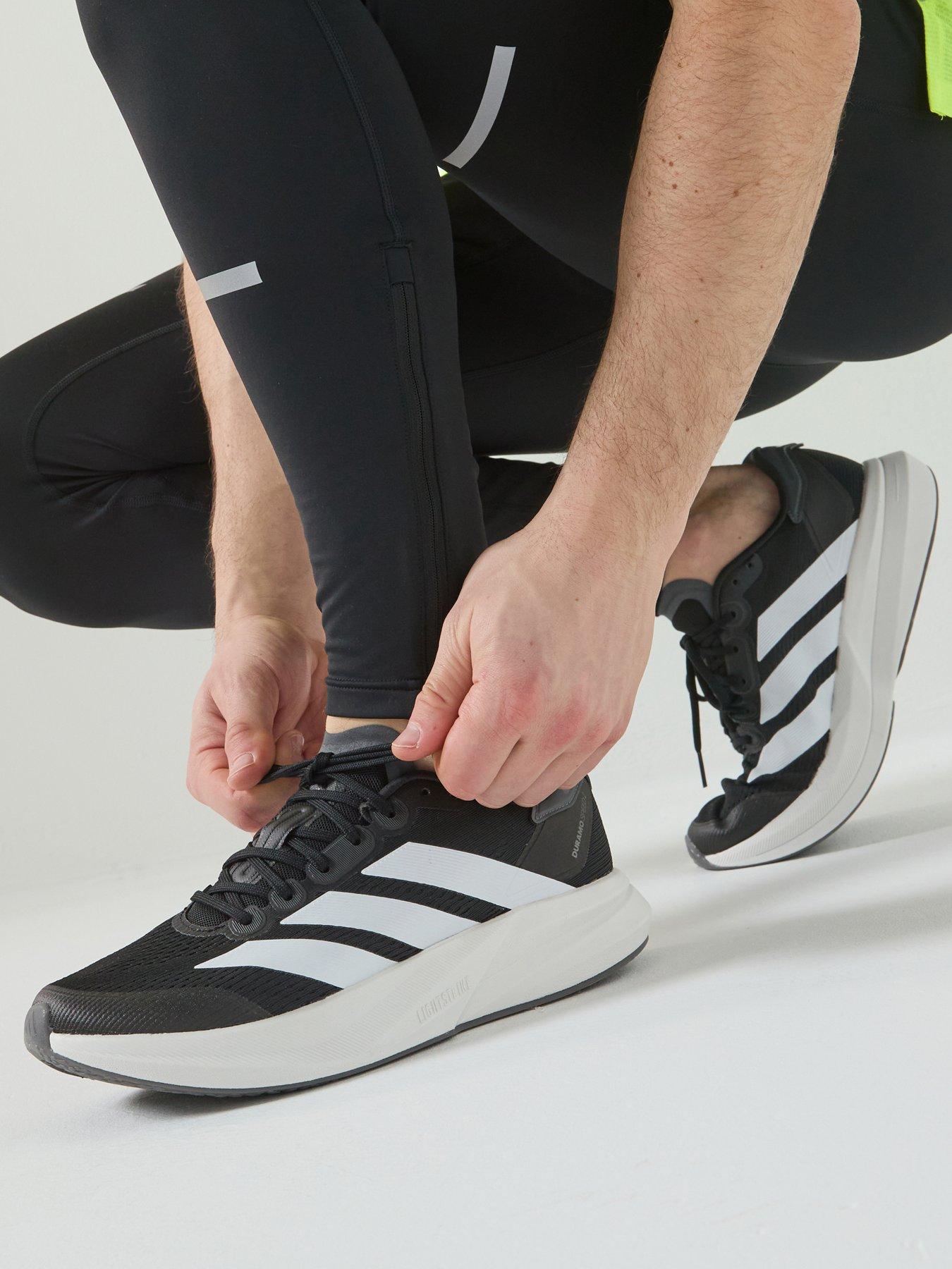 adidas Mens Running Duramo Speed 2 Trainers - Black | Very