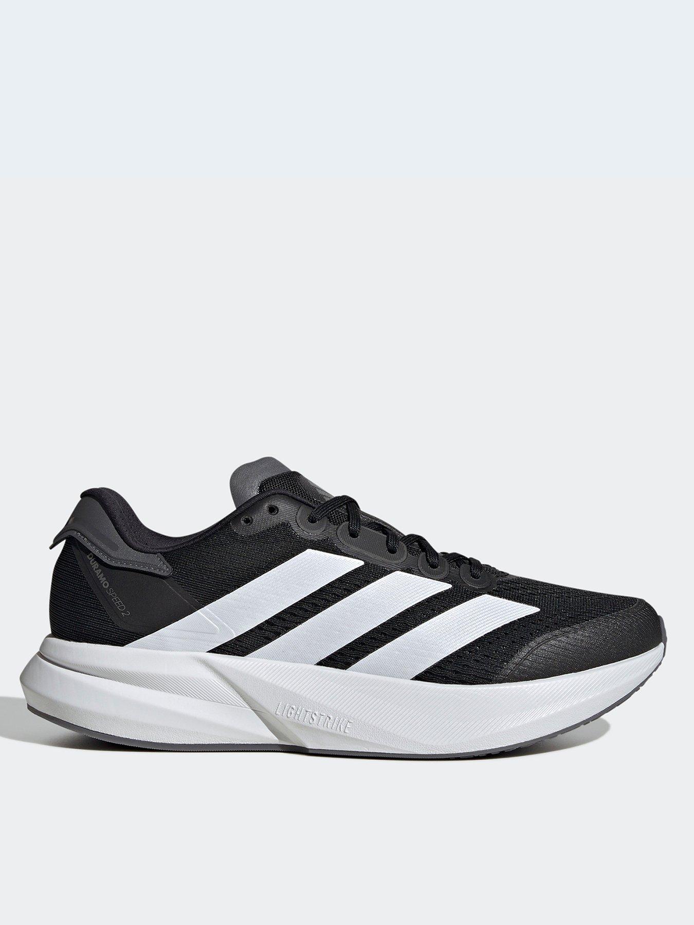 adidas Mens Running Duramo Speed 2 Trainers - Black