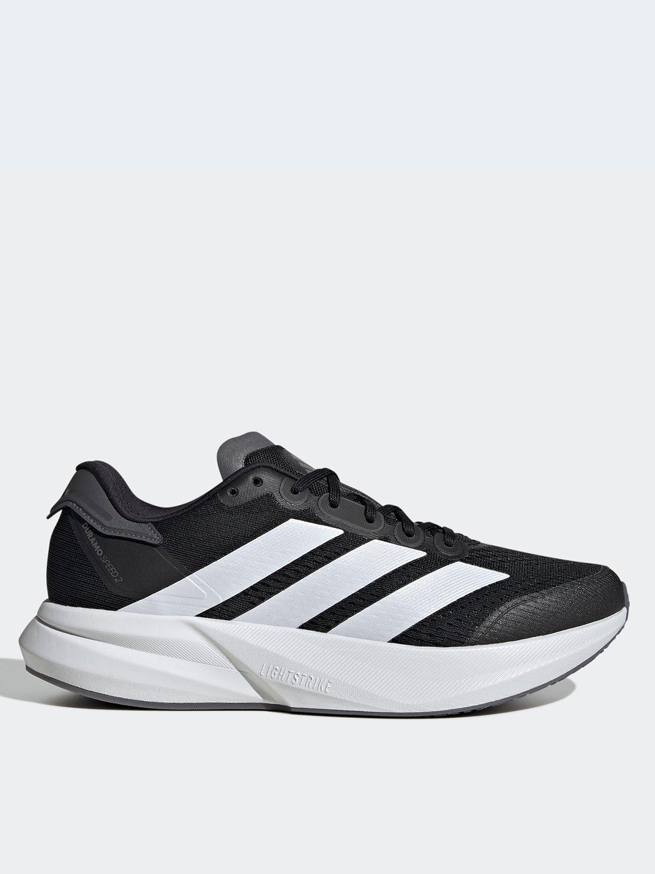 Image 2 of 7 of adidas Mens Running Duramo Speed 2 Trainers - Black
