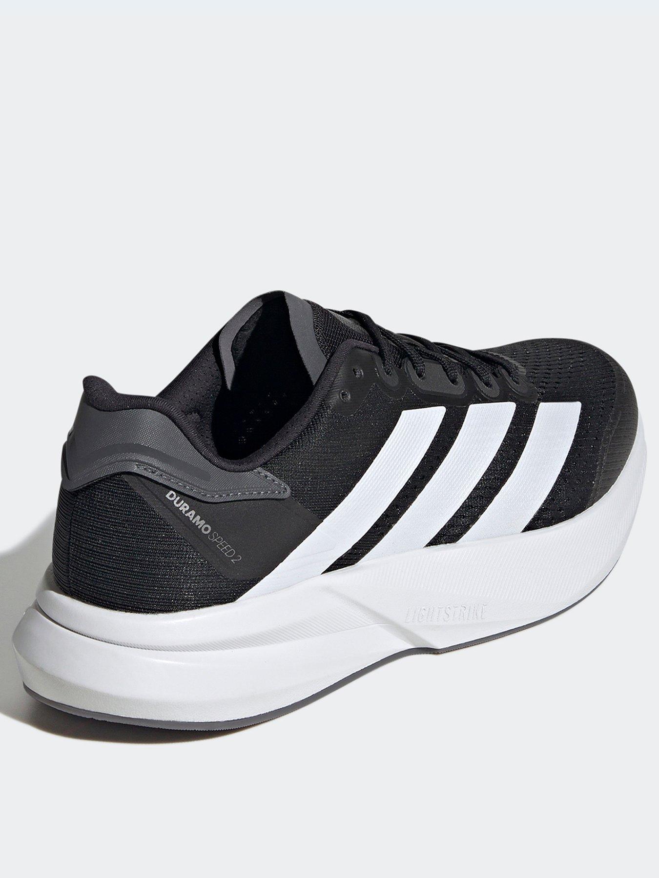 Image 4 of 7 of adidas Mens Running Duramo Speed 2 Trainers - Black