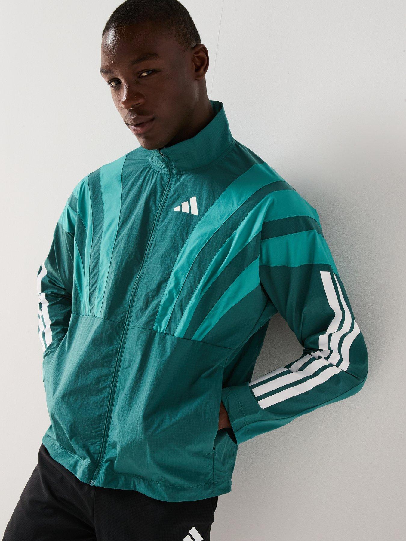 undefined Mens Running Adizero Jacket - Green