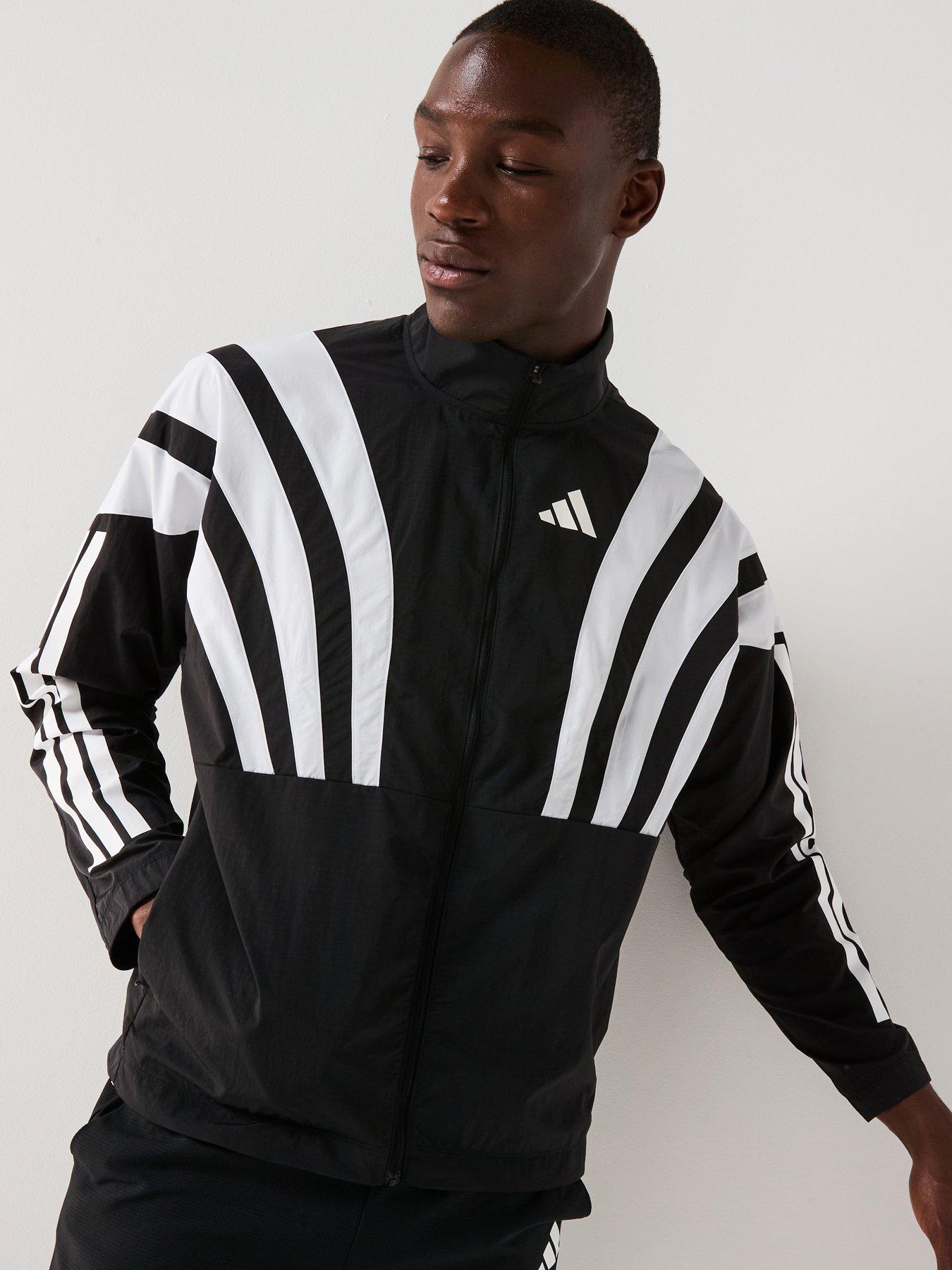 undefined Mens Running Adizero Jacket - Black