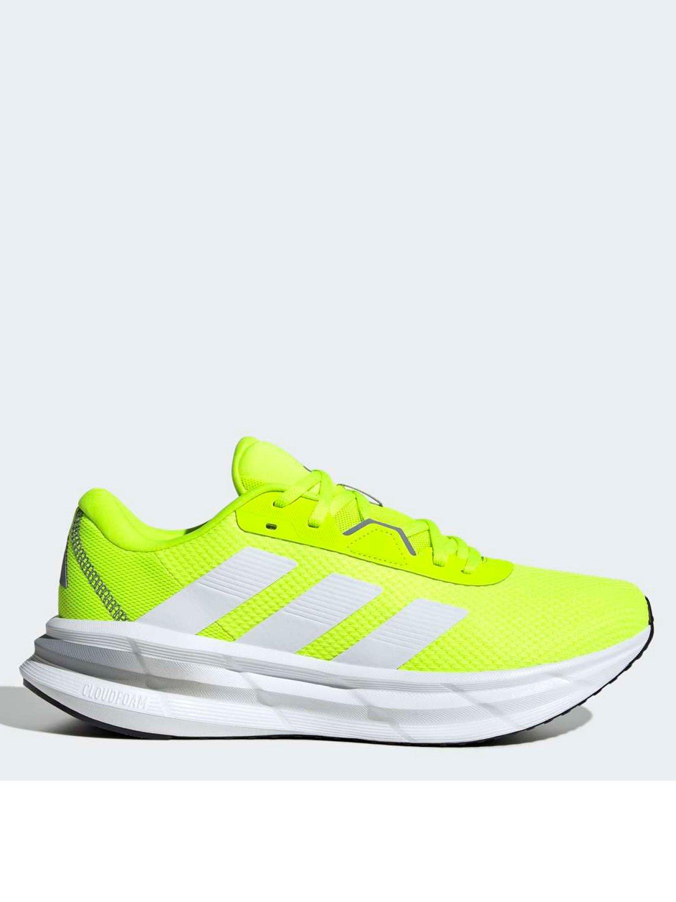 adidas Mens Running Galaxy Trainers Yellow Very