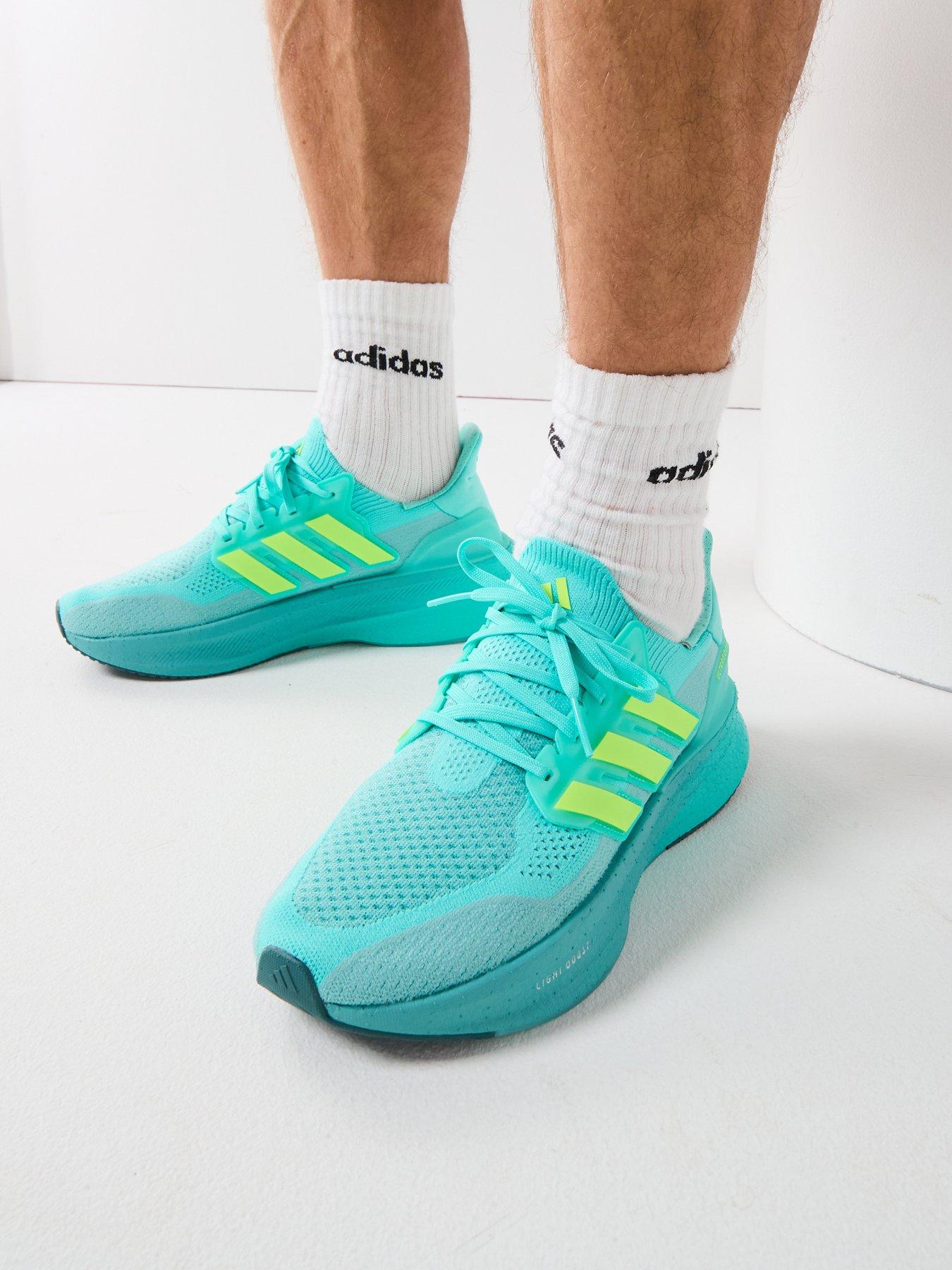 adidas Mens Running Ultraboost 5 Trainers - Green | Very