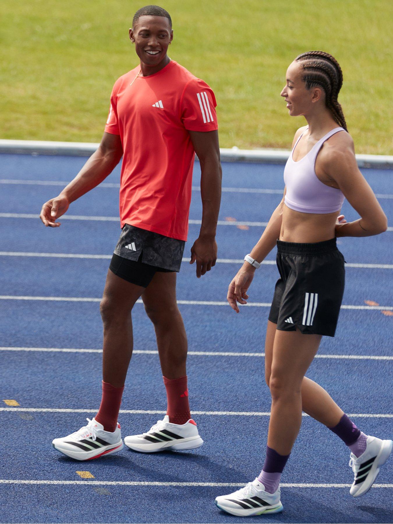 Image 1 of 5 of adidas Mens Running Own The Run T-Shirt - Red