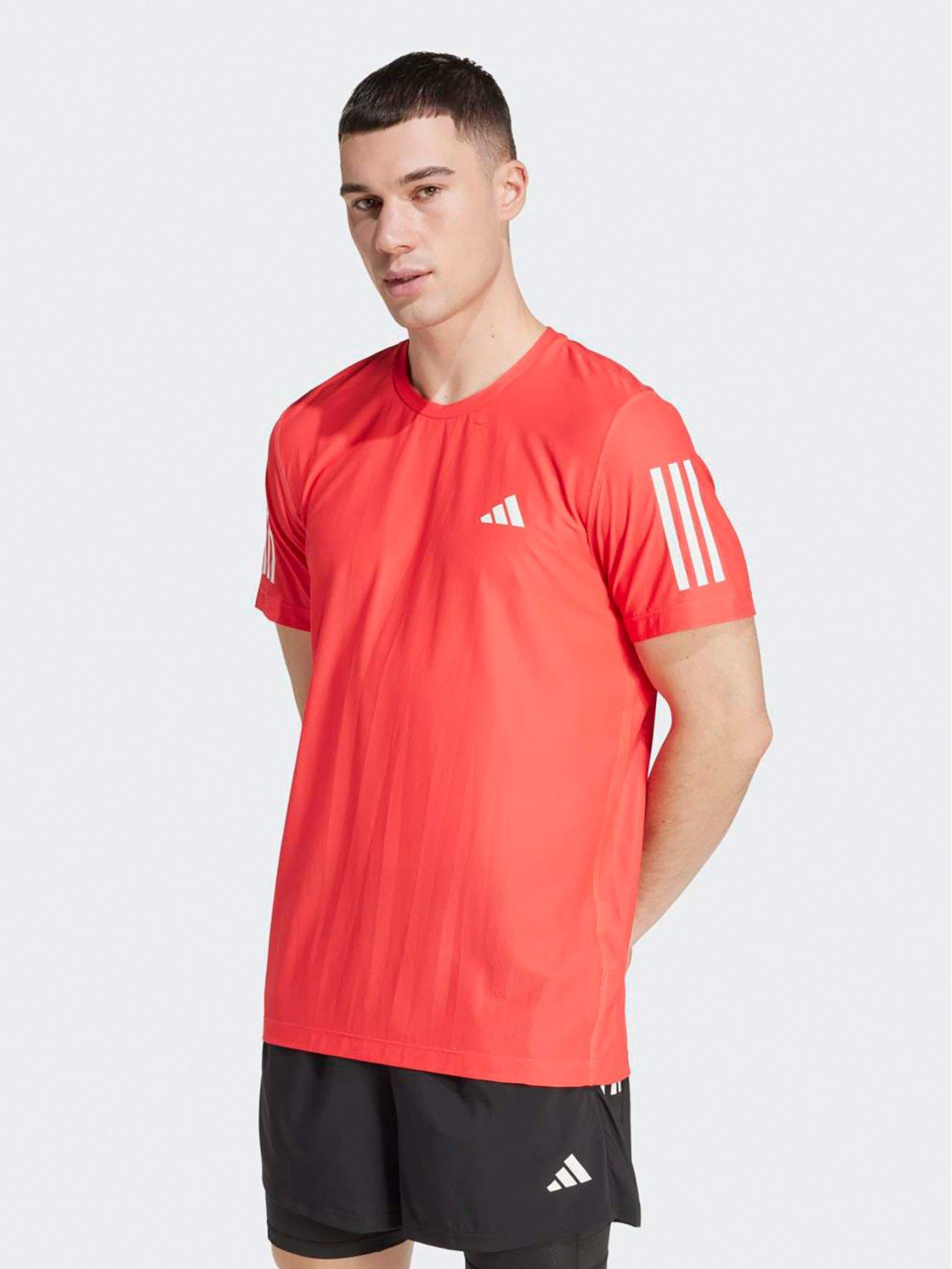 undefined Mens Running Own The Run T-shirt - Red