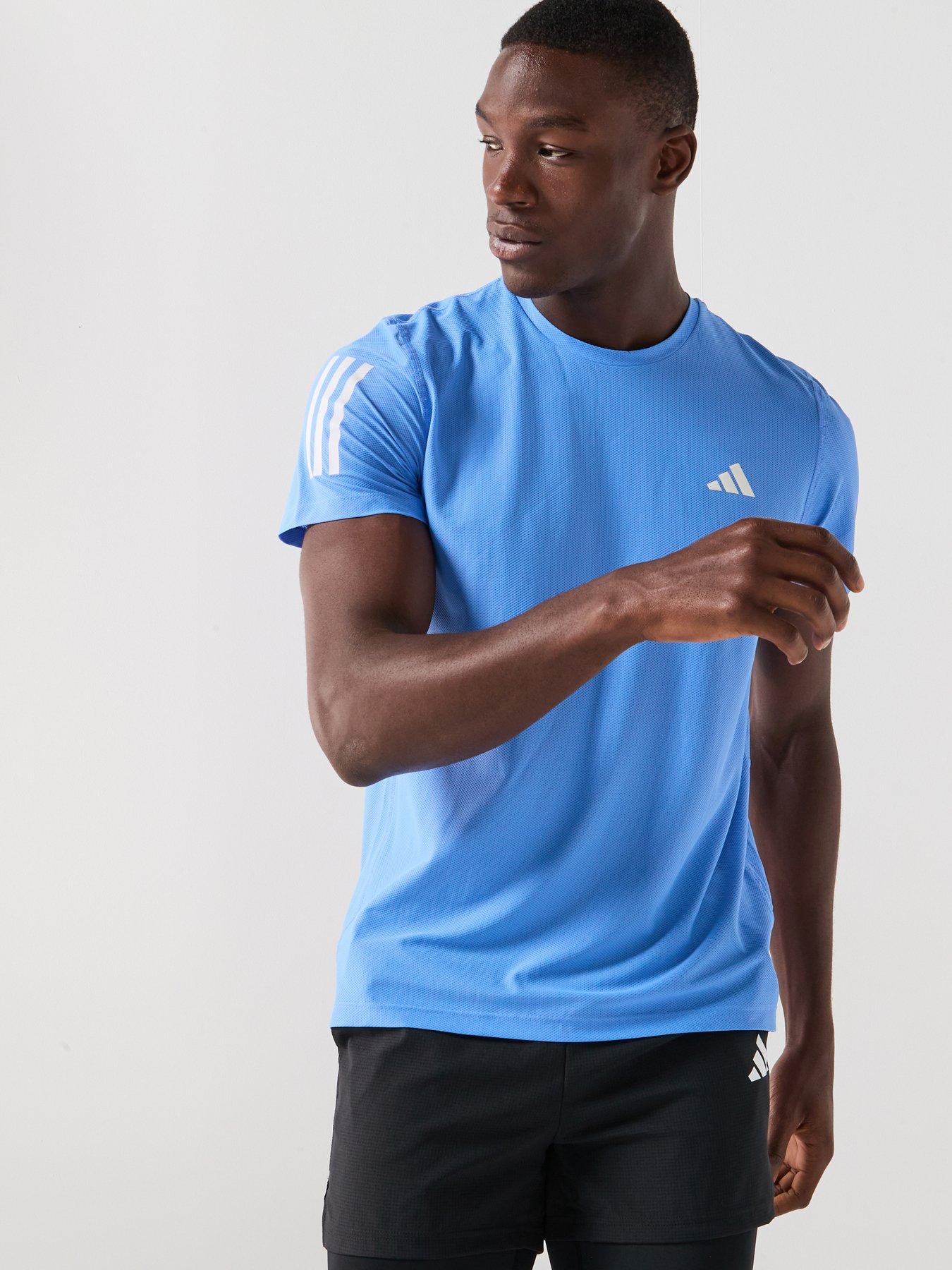 undefined Mens Running Own The Run T-shirt - Blue