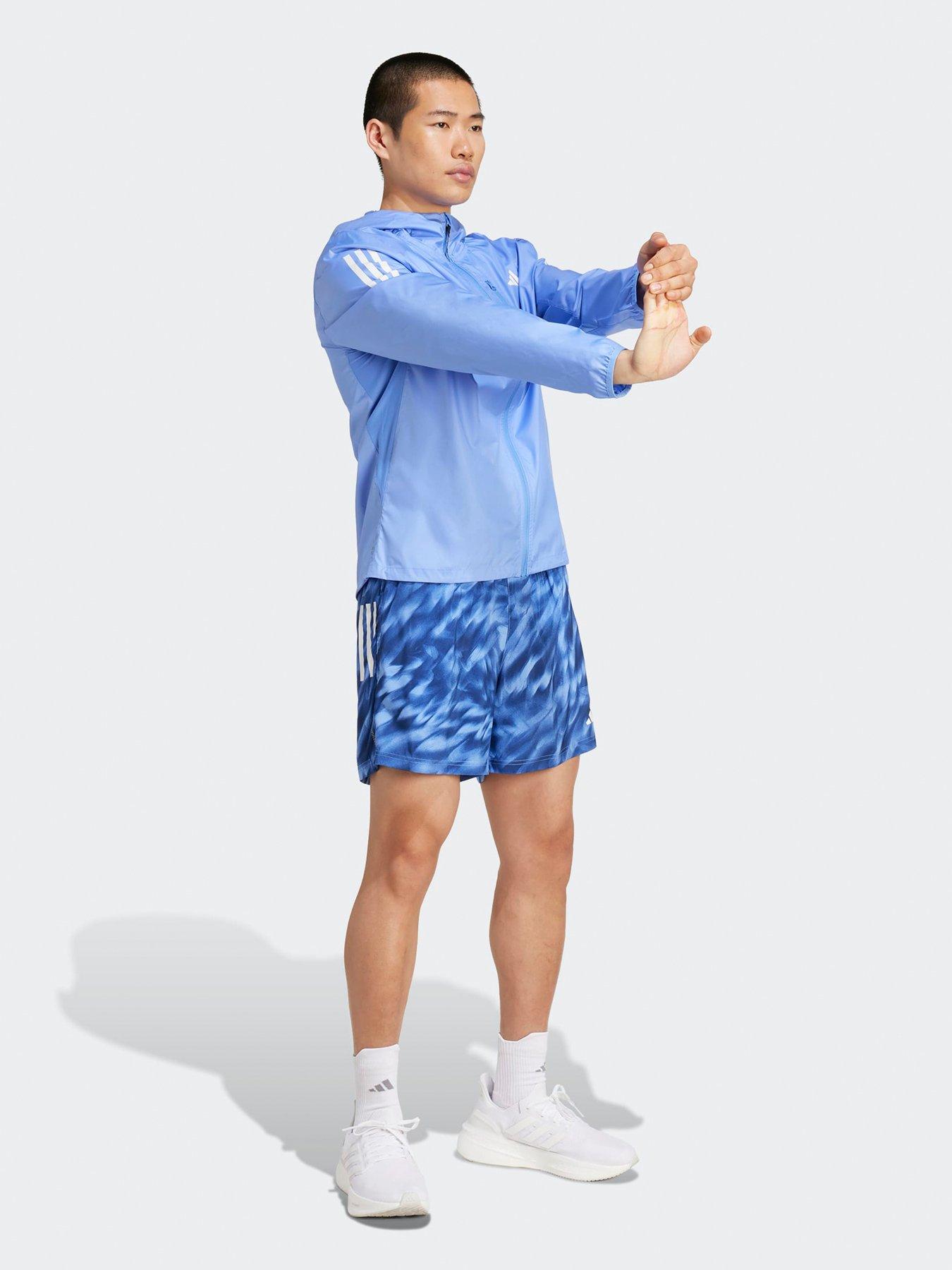 Image 3 of 5 of adidas Mens Running Own The Run Jacket - Blue