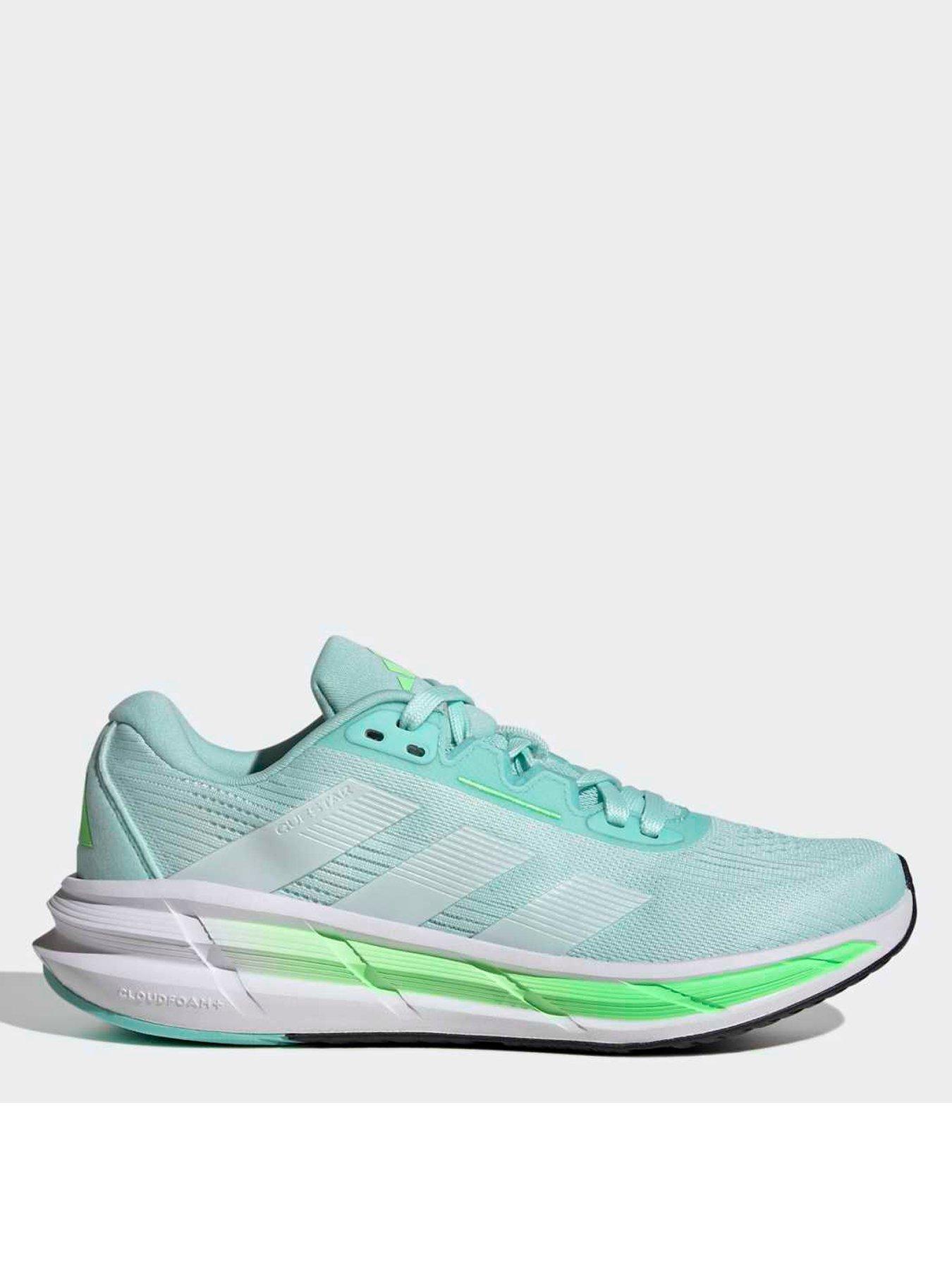adidas Womens Running Questar 3 Trainers, Halo Mint/Ftwr White/Halo Mint, Size 4, Women