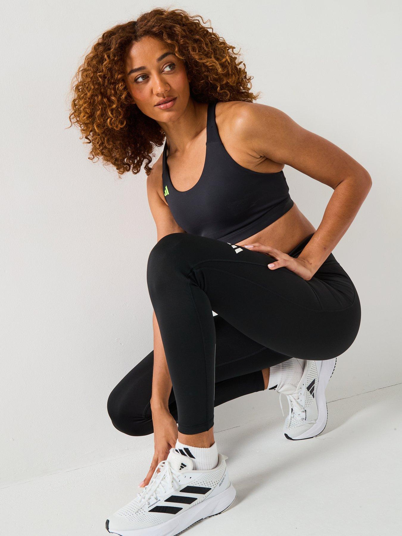 Image 5 of 6 of adidas Womens Running Own The Run 1/1 Tights - Black