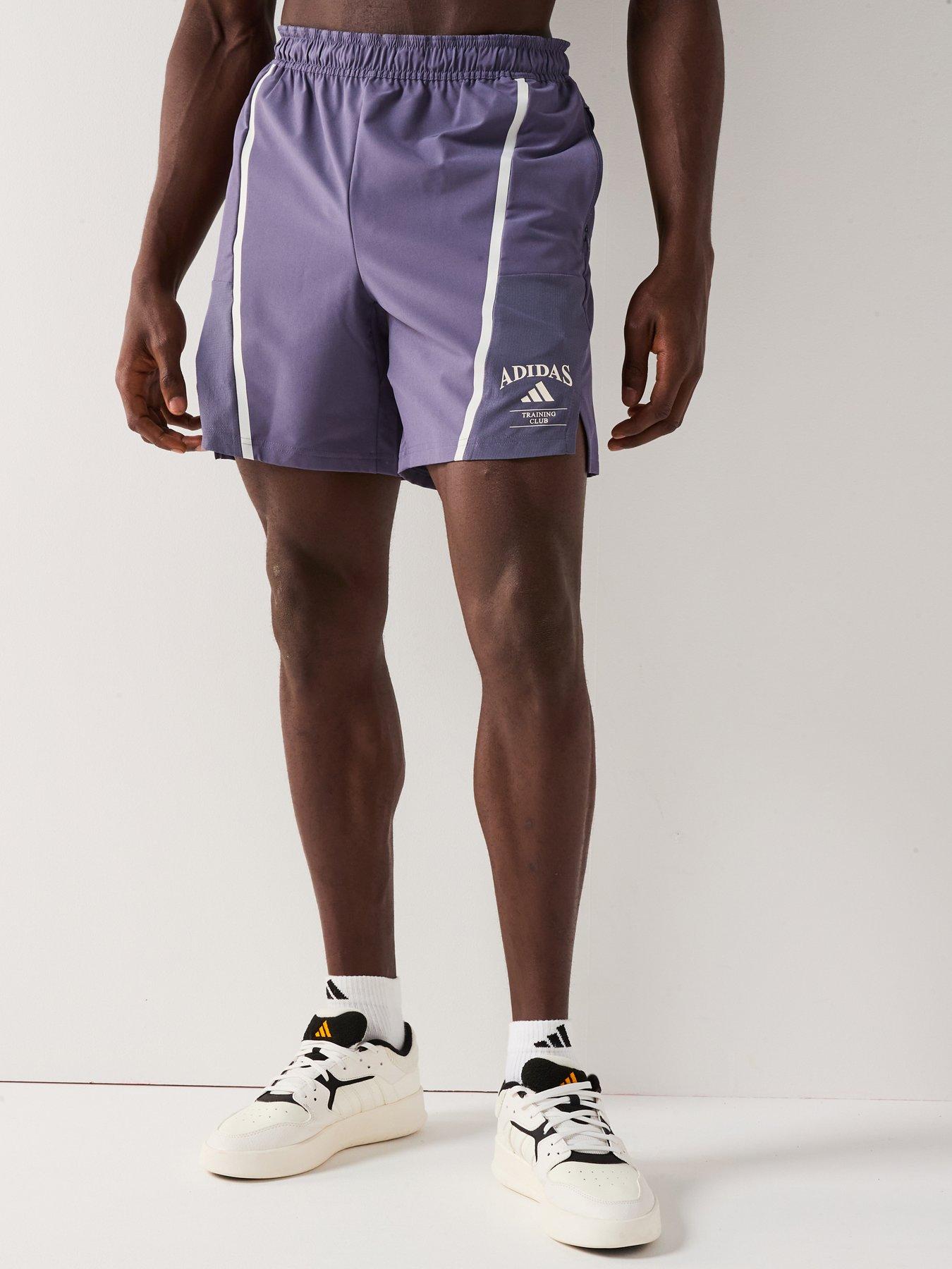 Adidas Mens Training D4T Heritage Shorts - Blue