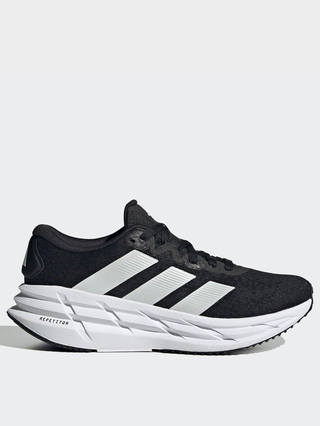 adidas Womens Running Adistar 4 Trainers, Core Black/Ft White/Core Black, Size 3.5, Women
