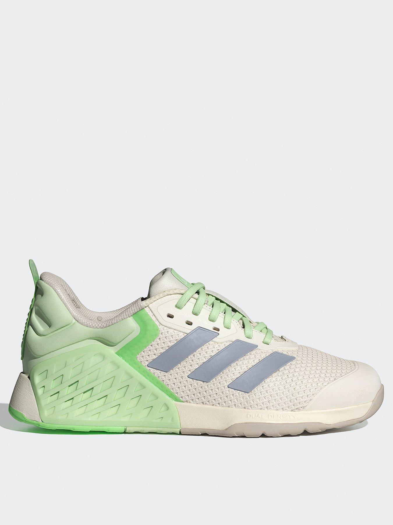 adidas Womens Training Dropset Trainers White Very